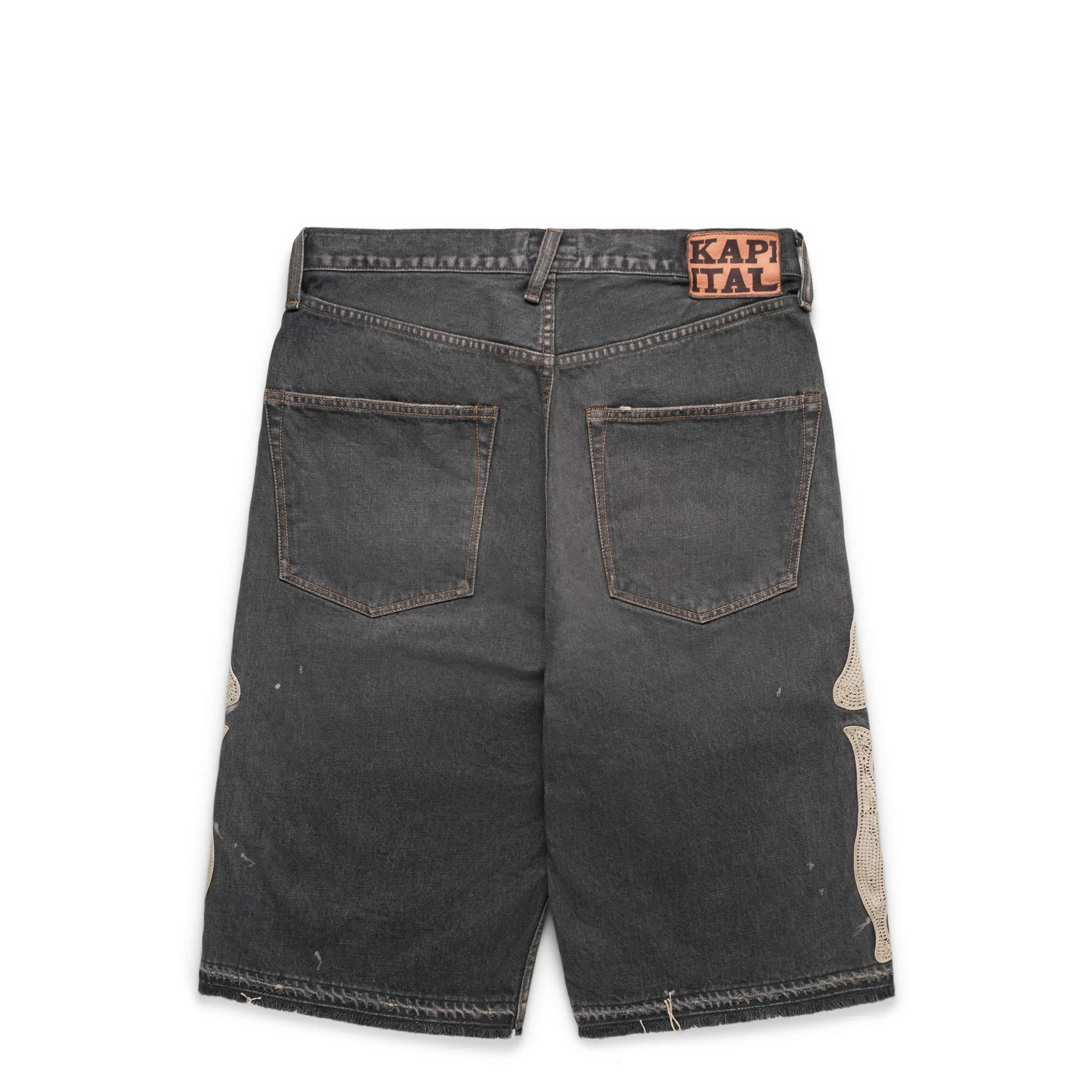 14OZ BLK DENIM 5P SHORTS (BONE)