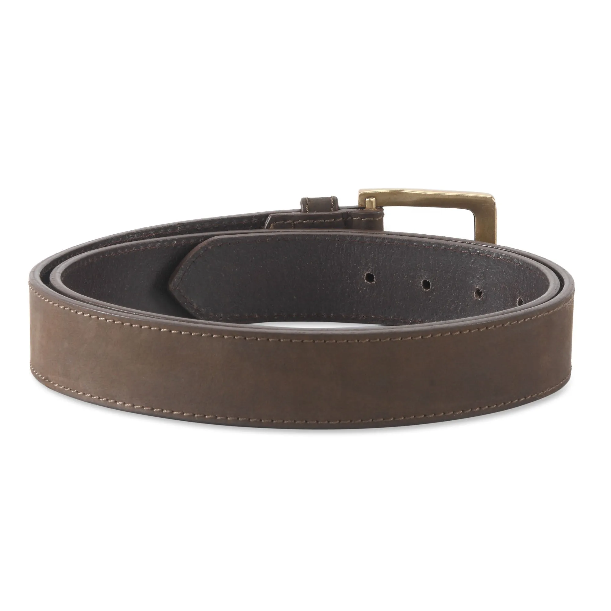 392702 Leather Belt in Dark Brown Color | Style n Craft