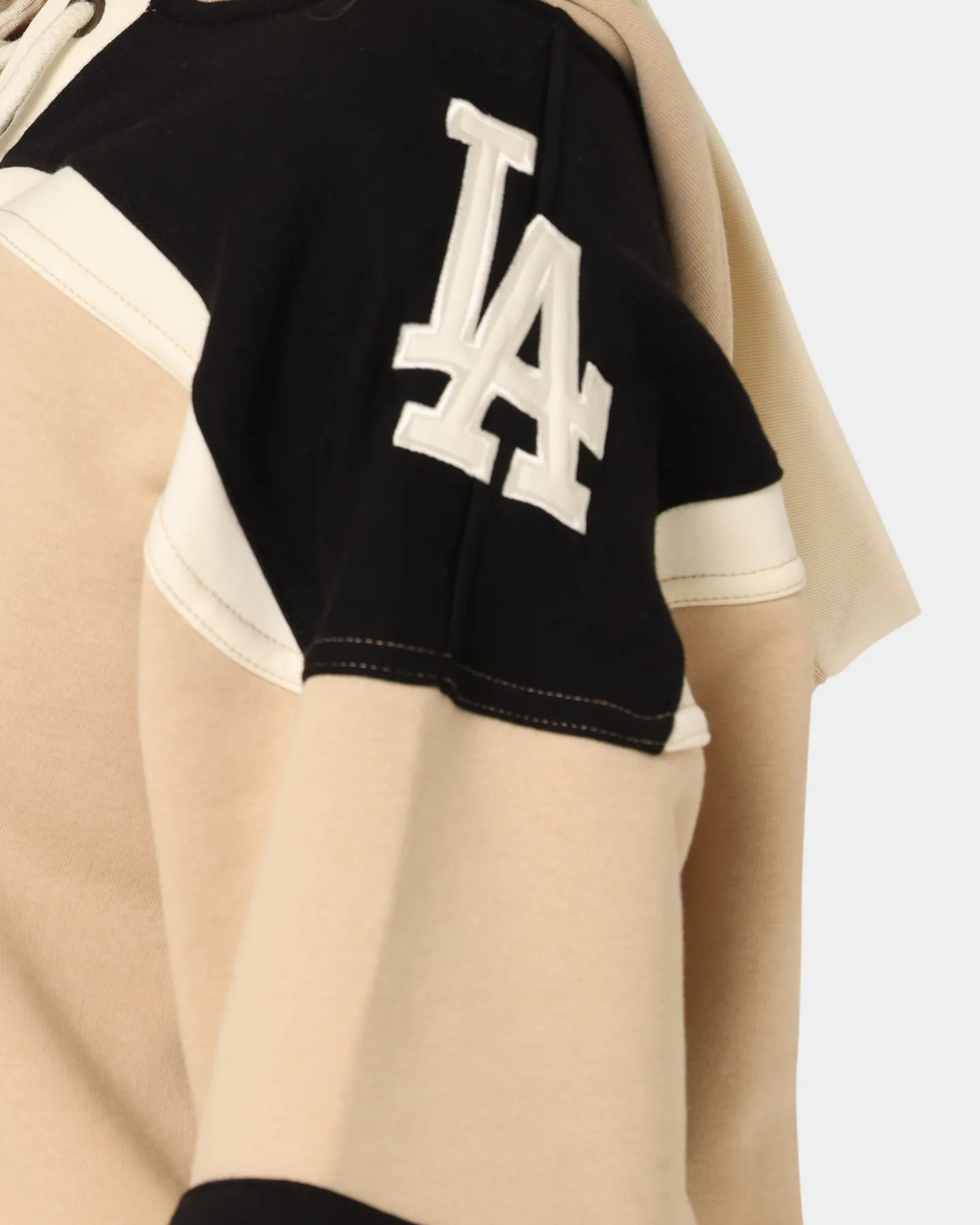 47 Brand Los Angeles Dodgers Superior Lacer Hoodie Khaki