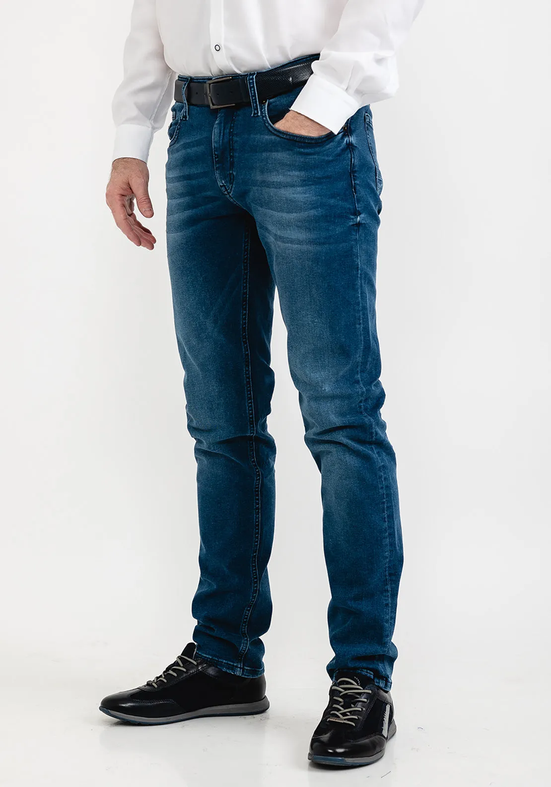 6th Sense Braxten Jeans, Mid Wash