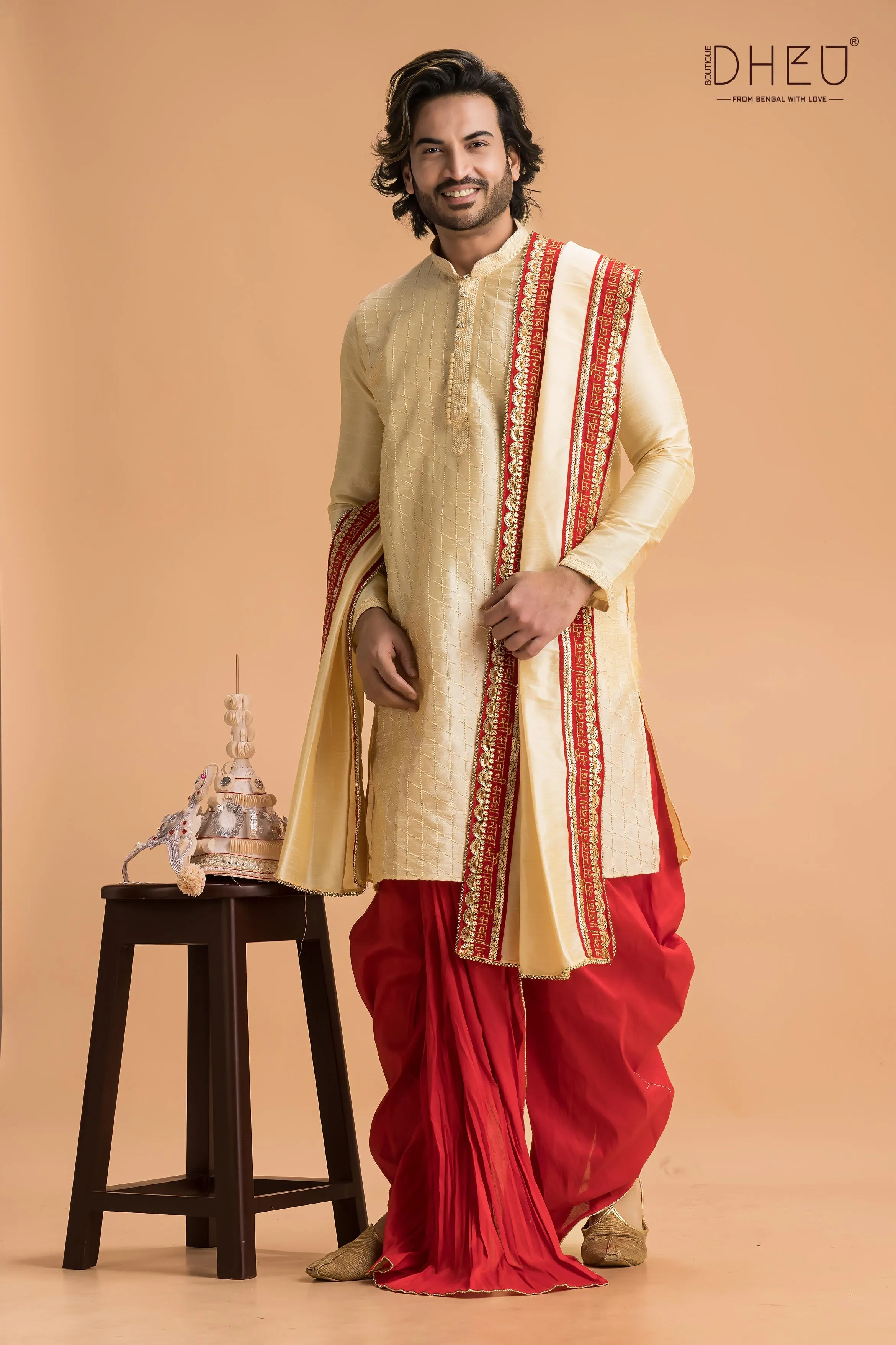 A Bollywood Affair- Dhoti Kurta with Dupatta