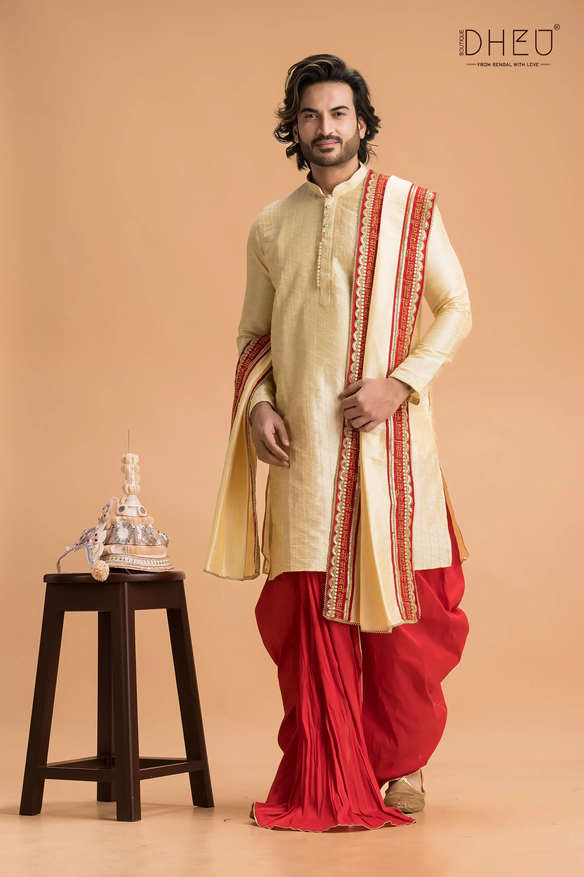 A Bollywood Affair- Dhoti Kurta with Dupatta