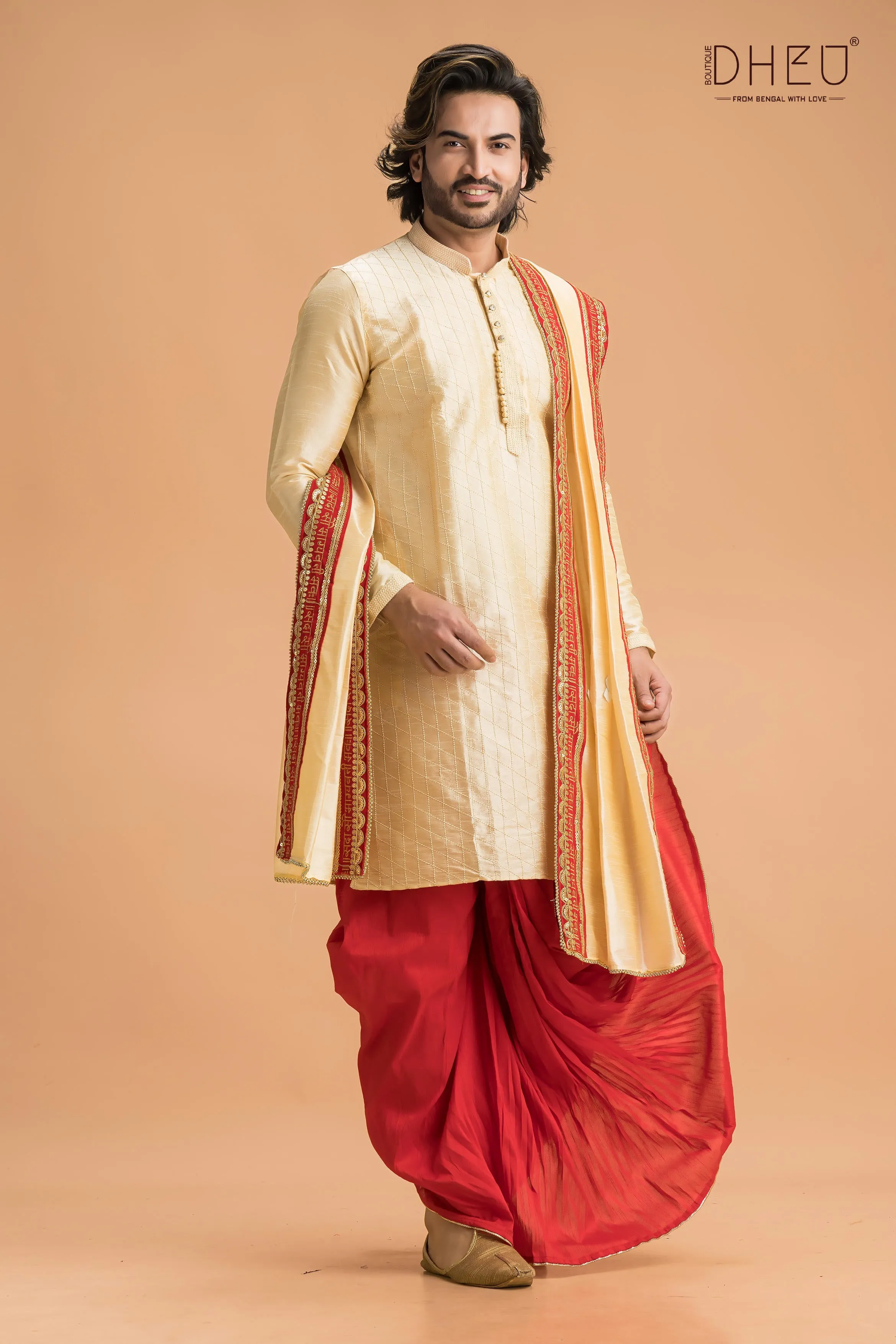 A Bollywood Affair- Dhoti Kurta with Dupatta