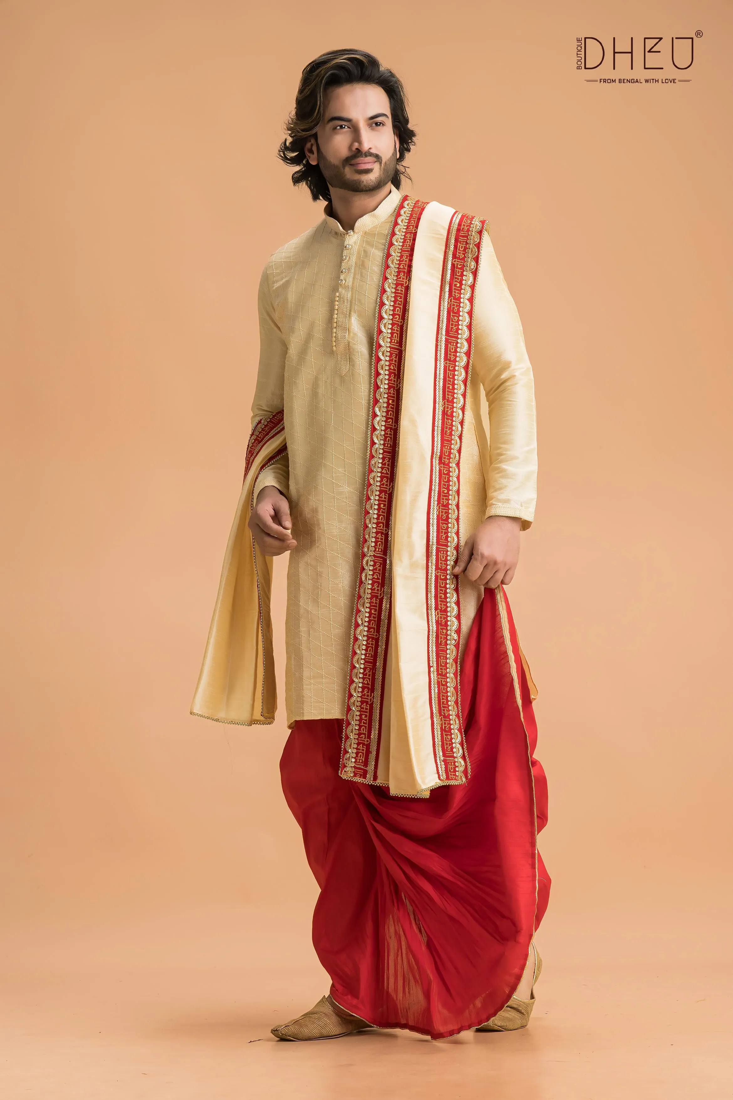 A Bollywood Affair- Dhoti Kurta with Dupatta