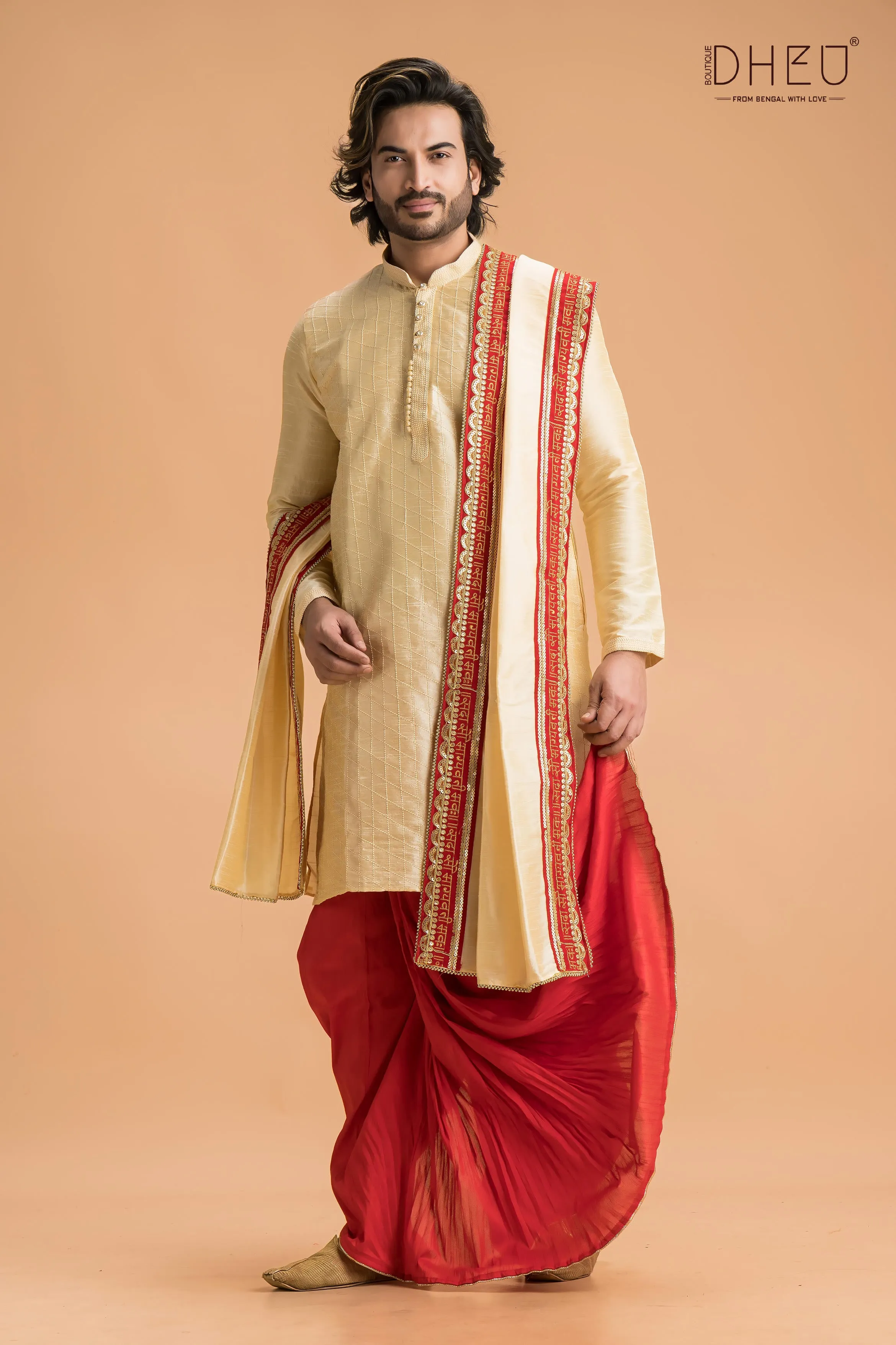 A Bollywood Affair- Dhoti Kurta with Dupatta