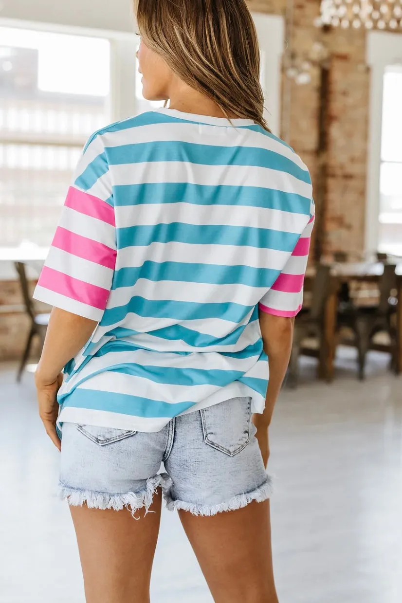 Aiden Striped Pocket Tunic