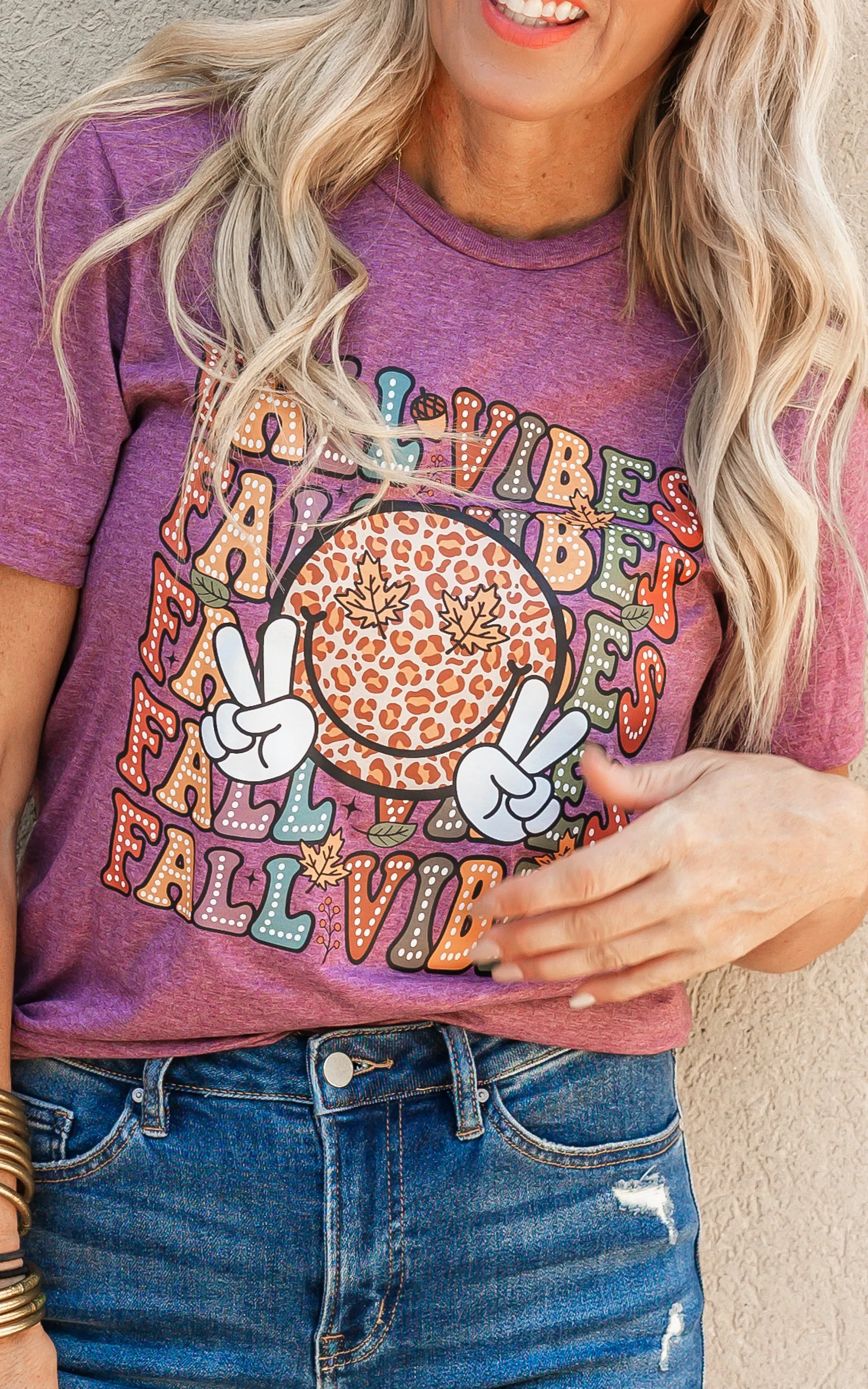 All About those FALL Vibes Graphic T-shirt