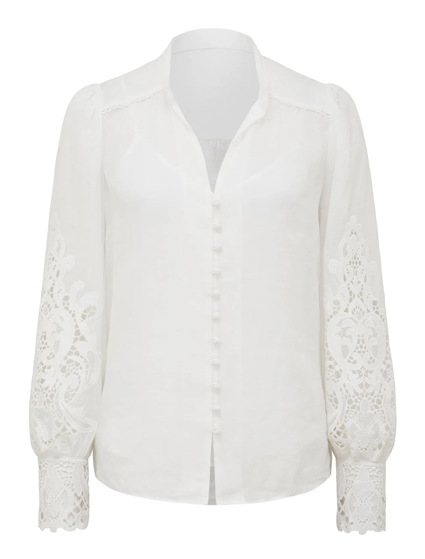 Aria Lace Mix Blouse