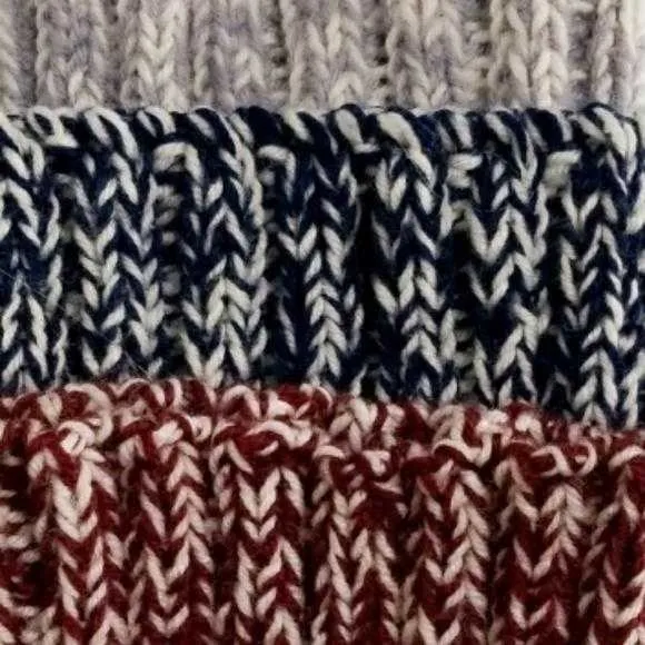 Blue Knitted Headband