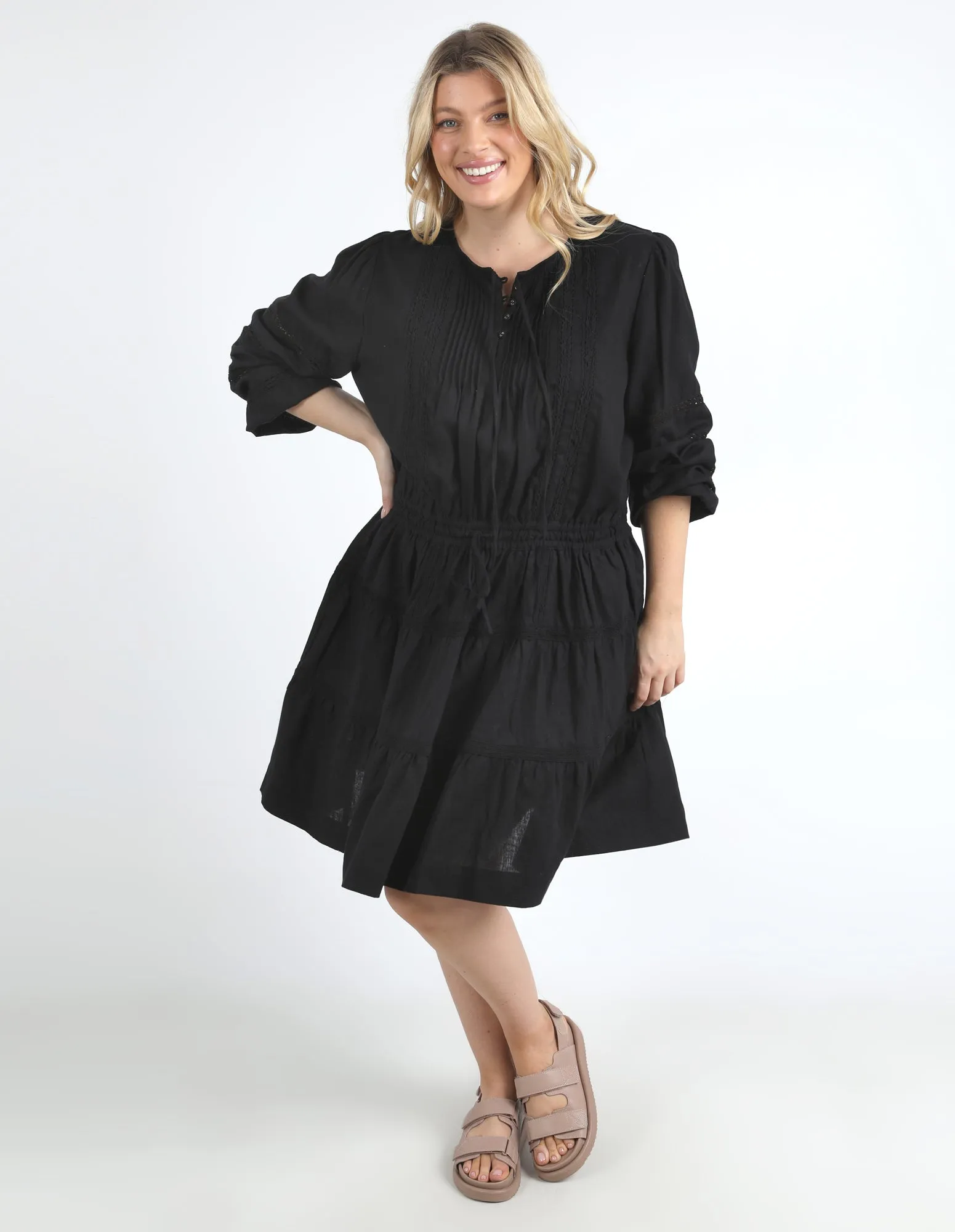 Bonnie Dress Black