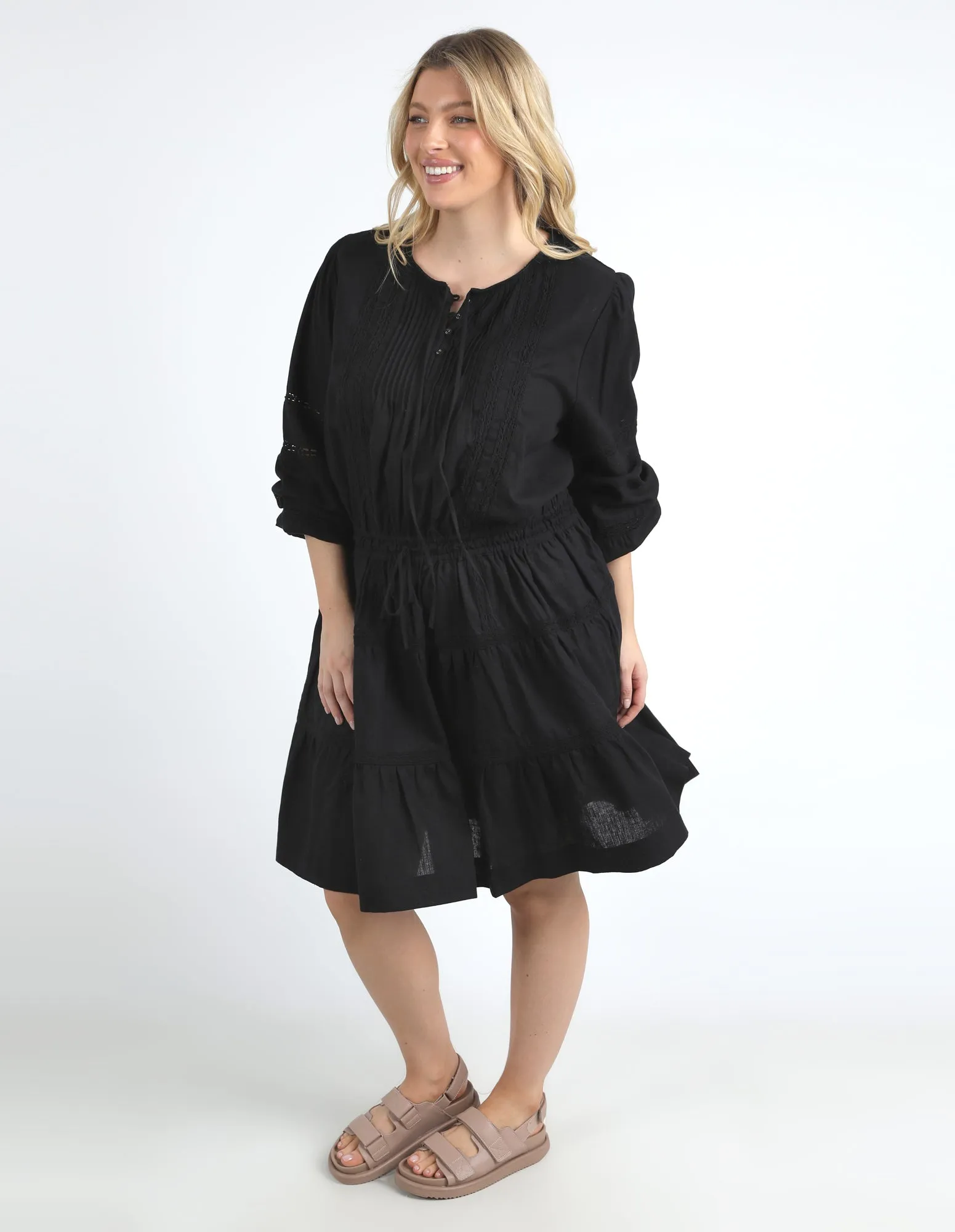 Bonnie Dress Black