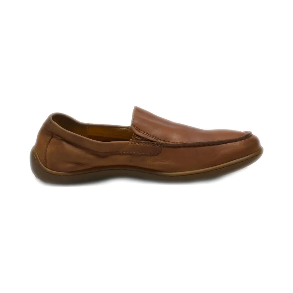 Born Loafers Leather Brown Colour For Men