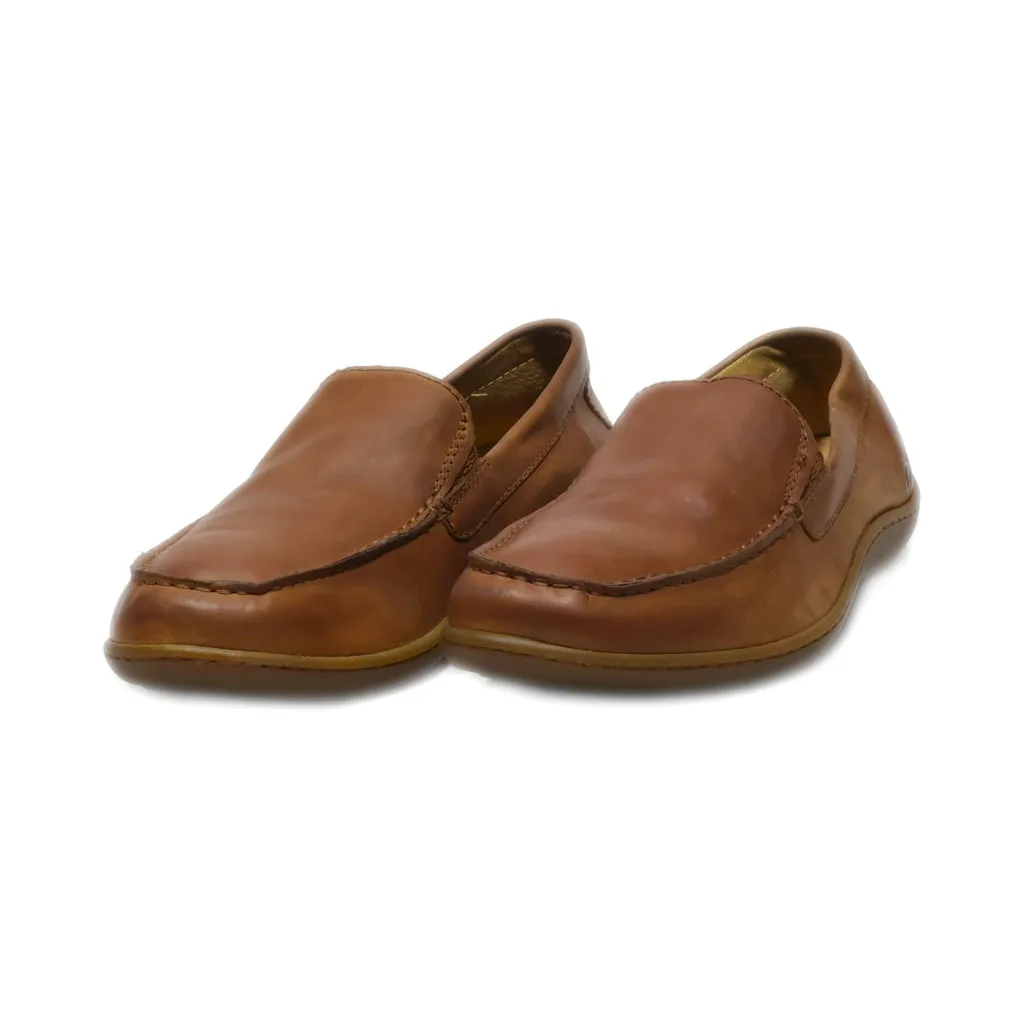 Born Loafers Leather Brown Colour For Men