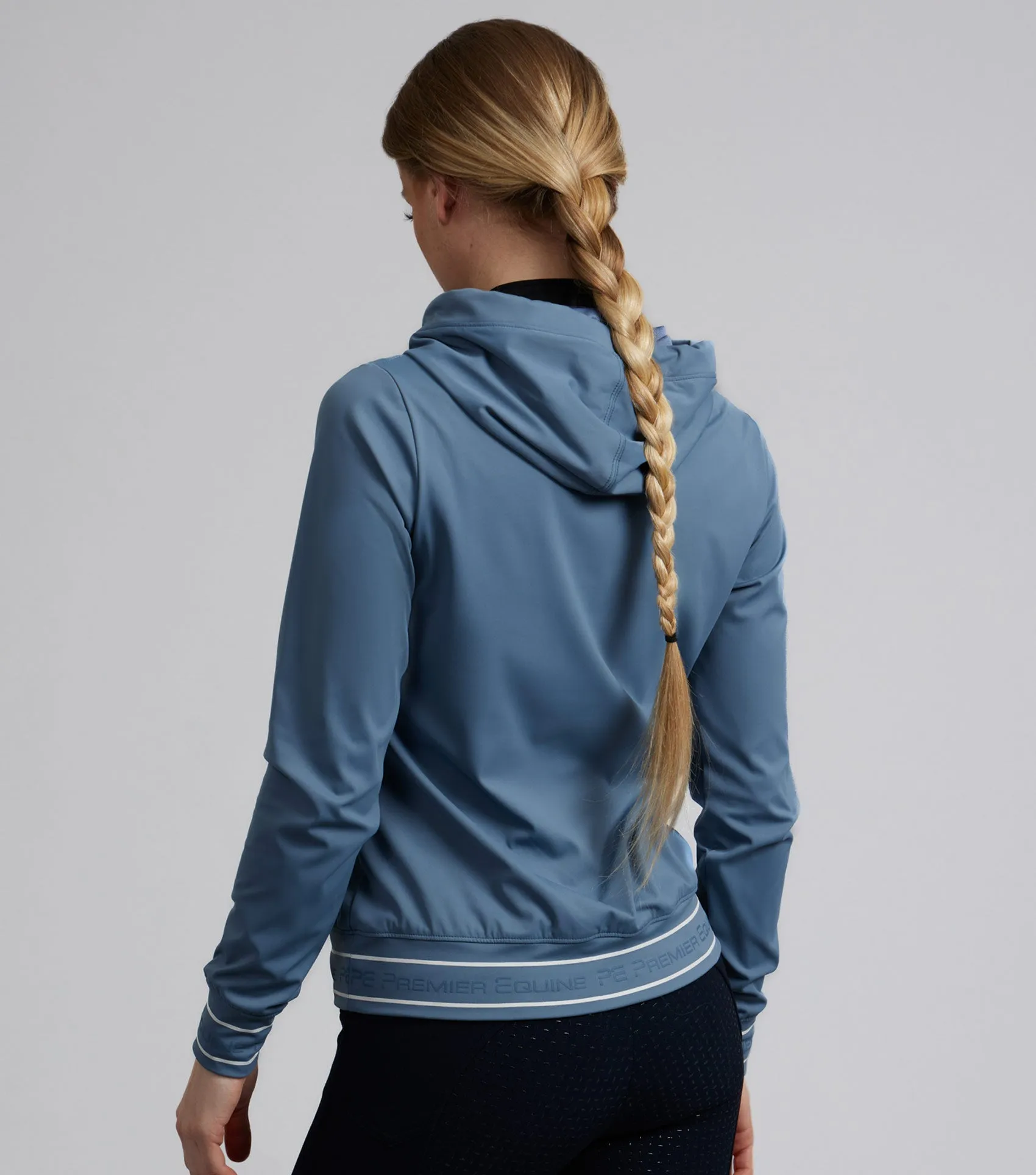 Cadenza Technical Riding Hoodie San Marino Blue