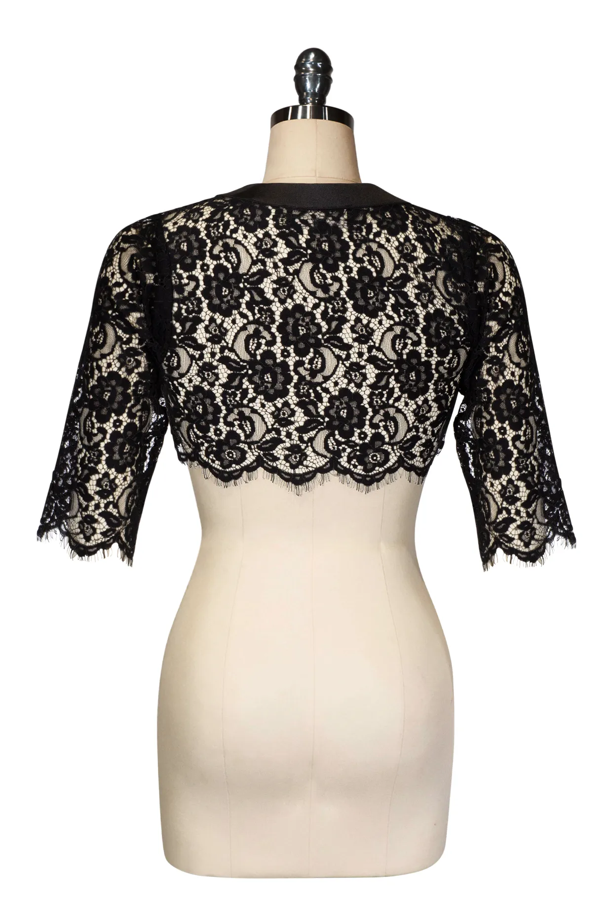 Capone Lace Shrug (Black)