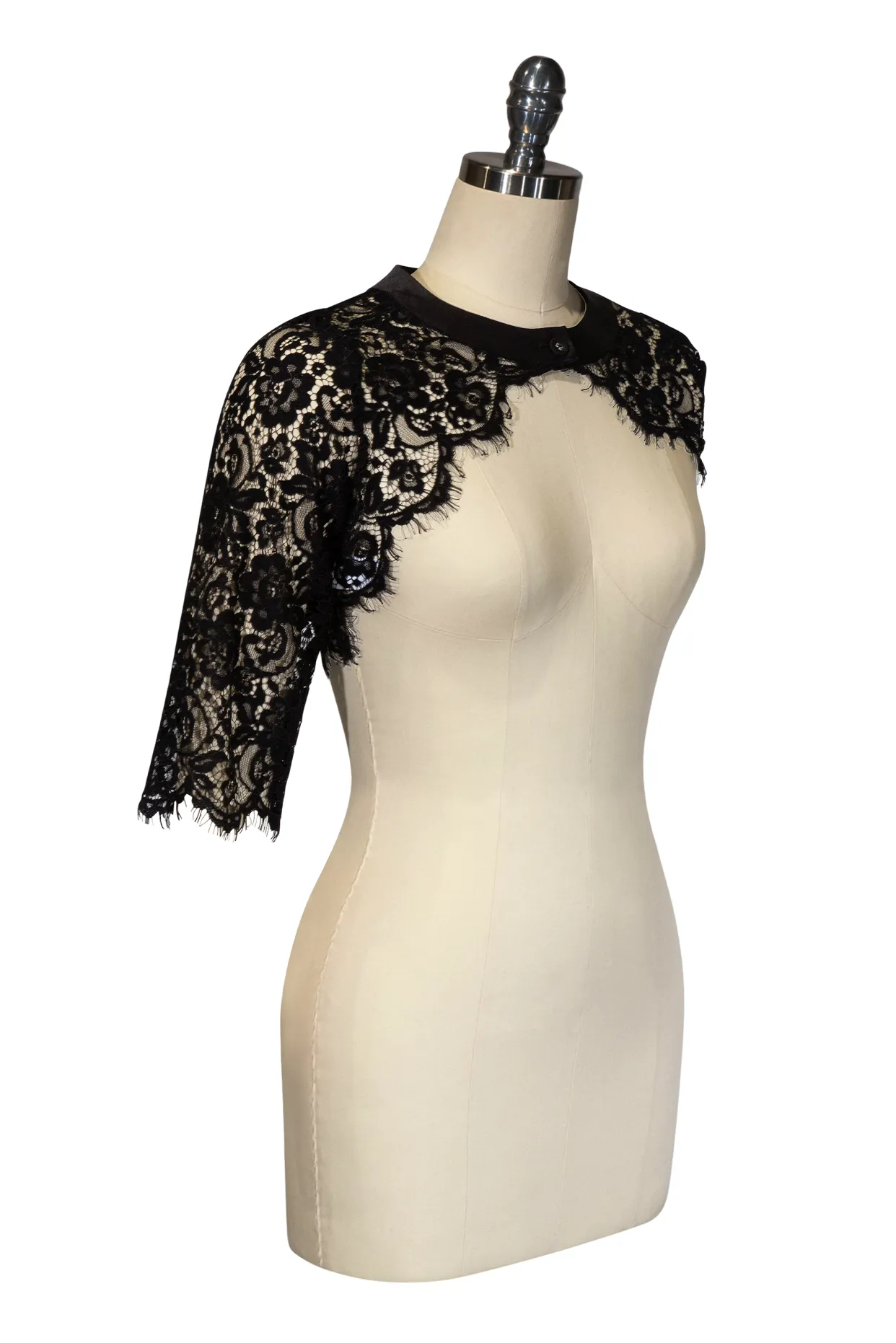 Capone Lace Shrug (Black)