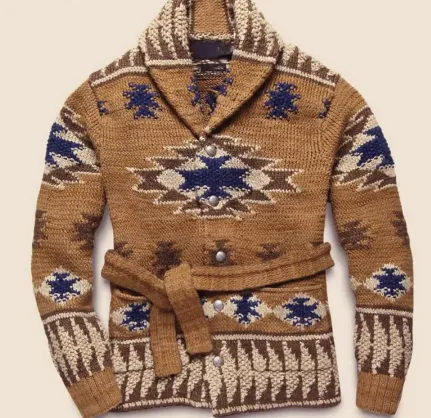 Cardigan Western Style cowboy Native