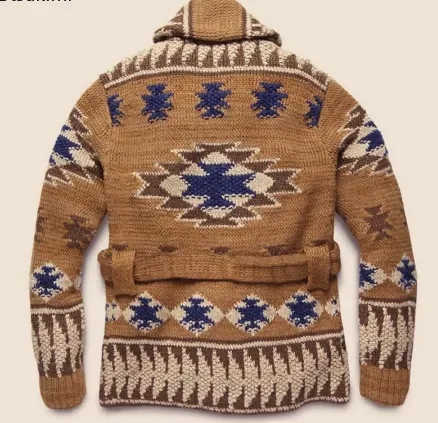 Cardigan Western Style cowboy Native