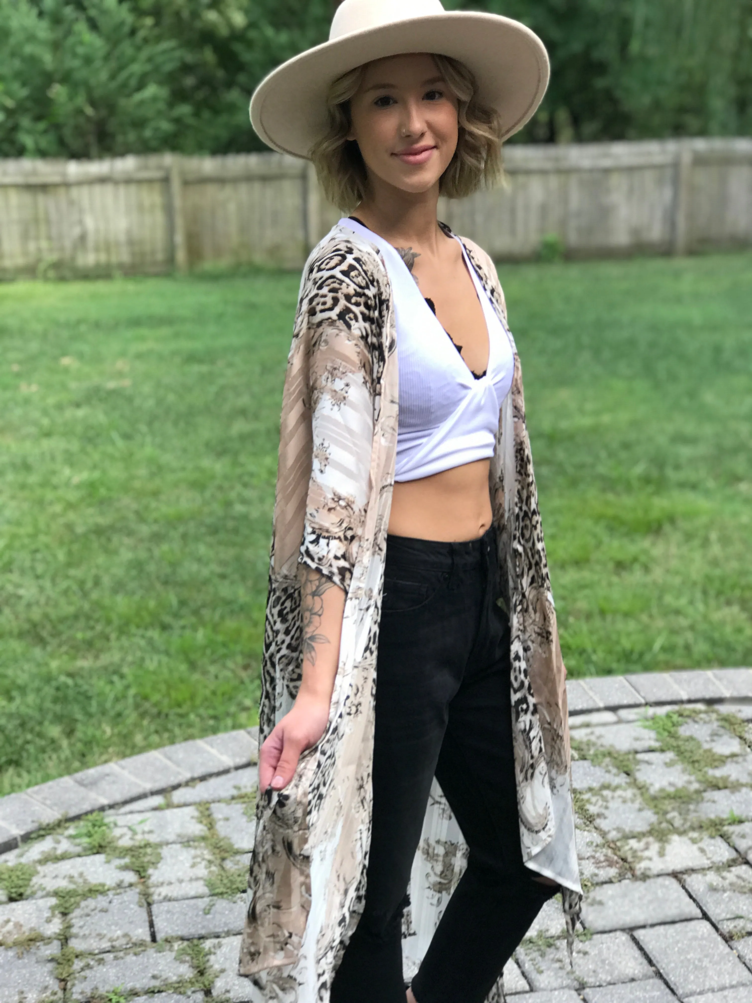 Champagne Dreams Kimono