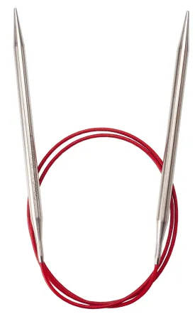 ChiaoGoo Red Lace sizes 4.0mm to 15.0mm Fixed Circular Needles (US 6 to 19)