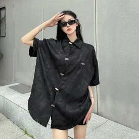 Chinese Style Mercerized Shirt