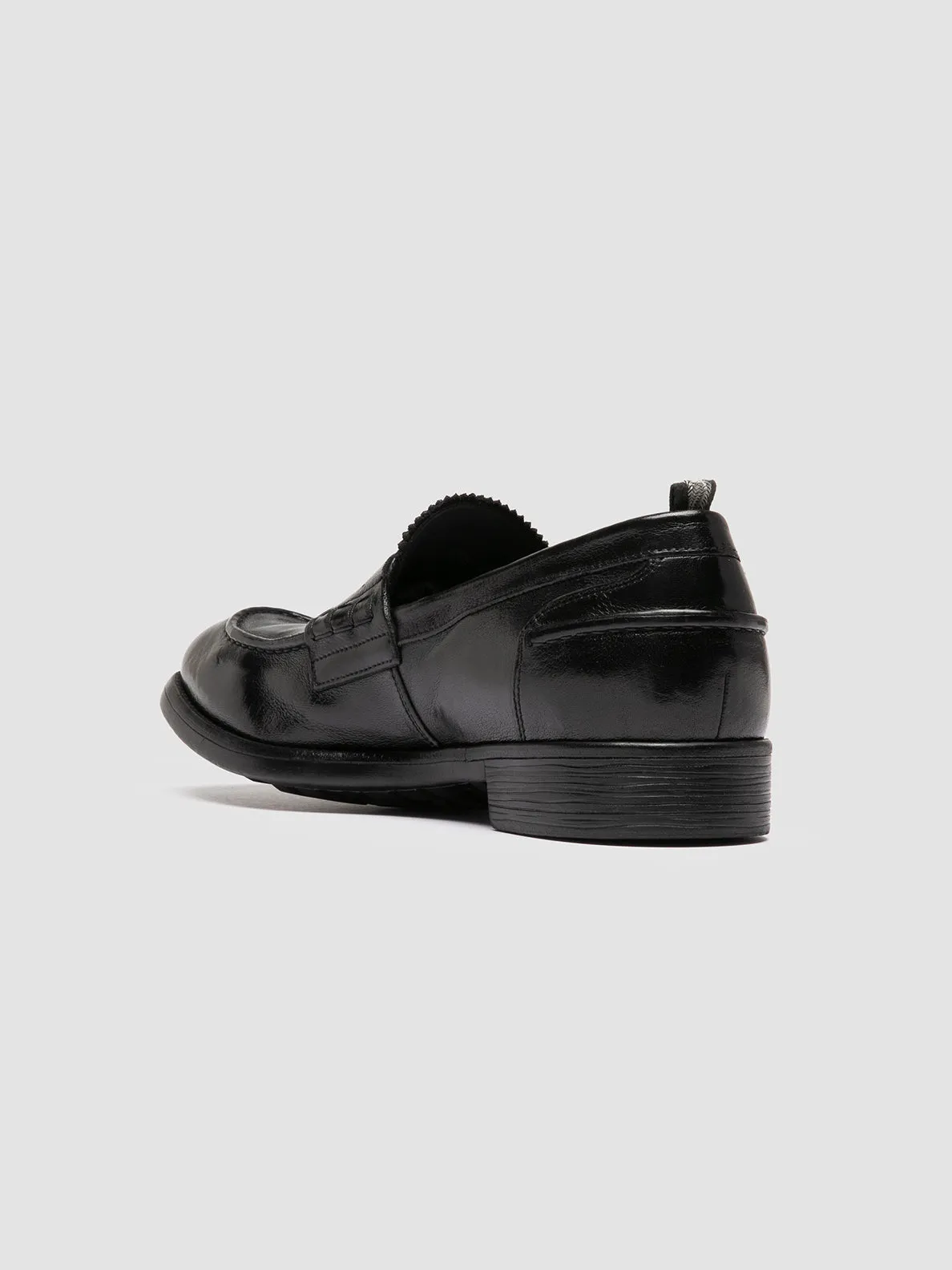 CHRONICLE 056 - Black Leather Penny Loafers