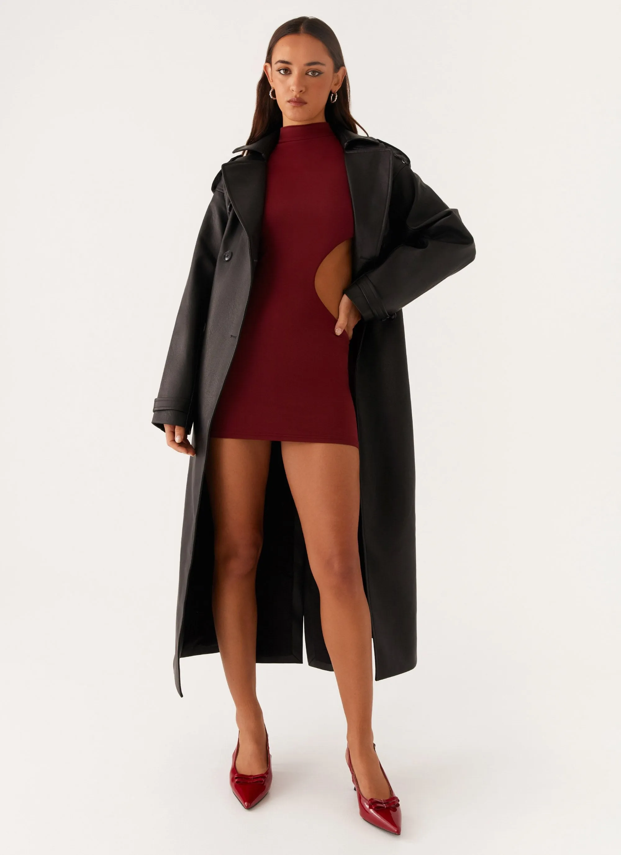 Cleveland Trench Coat - Black