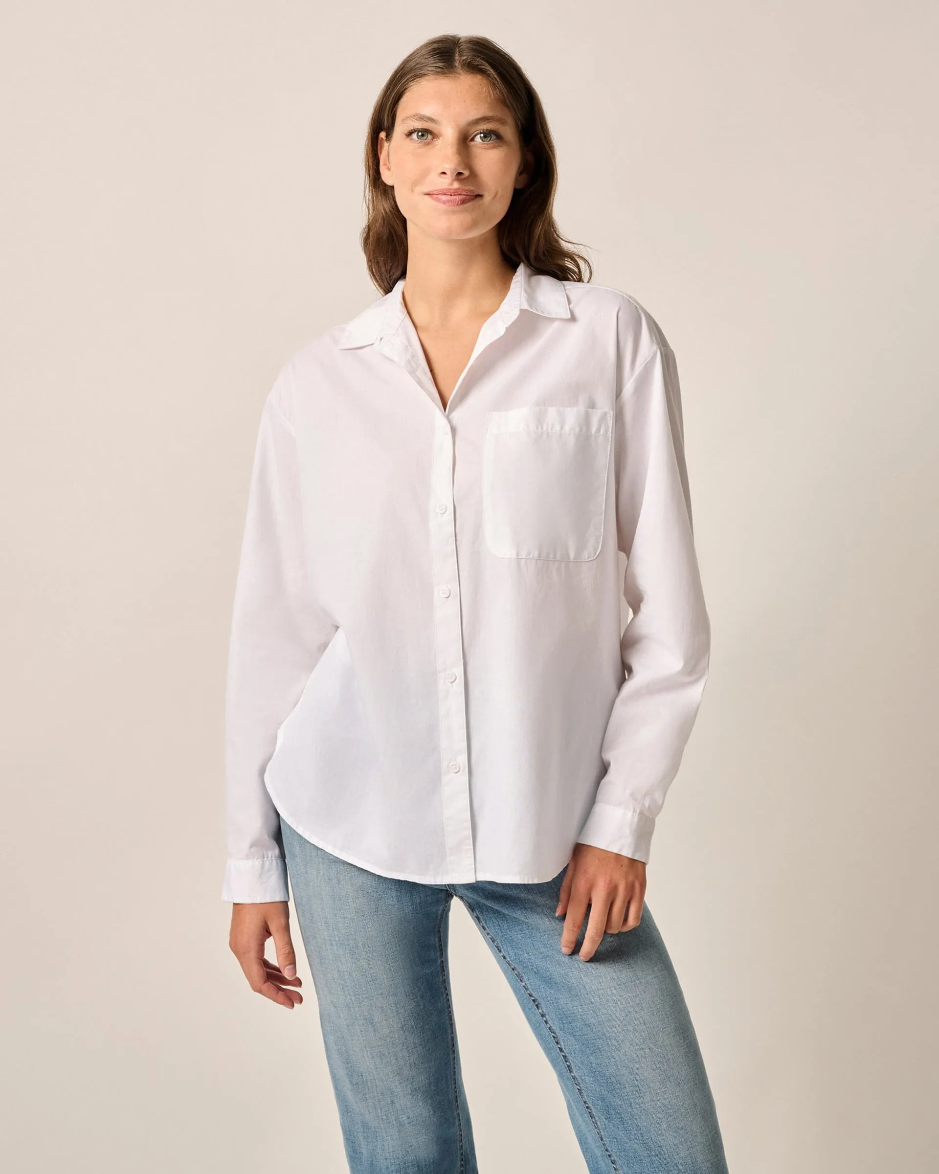 Cotton Boyfriend Shirt