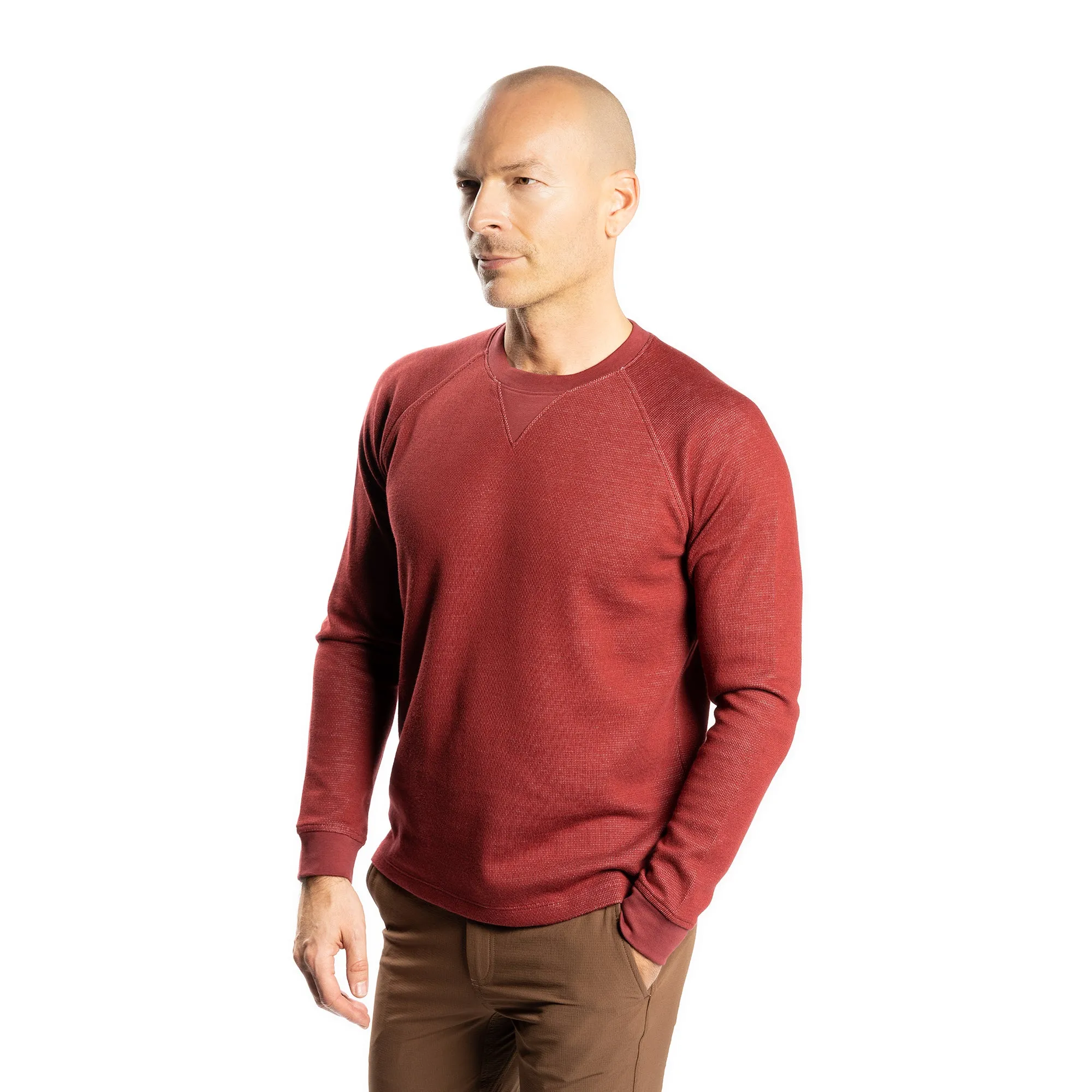 Cotton Pullovers - Burgundy