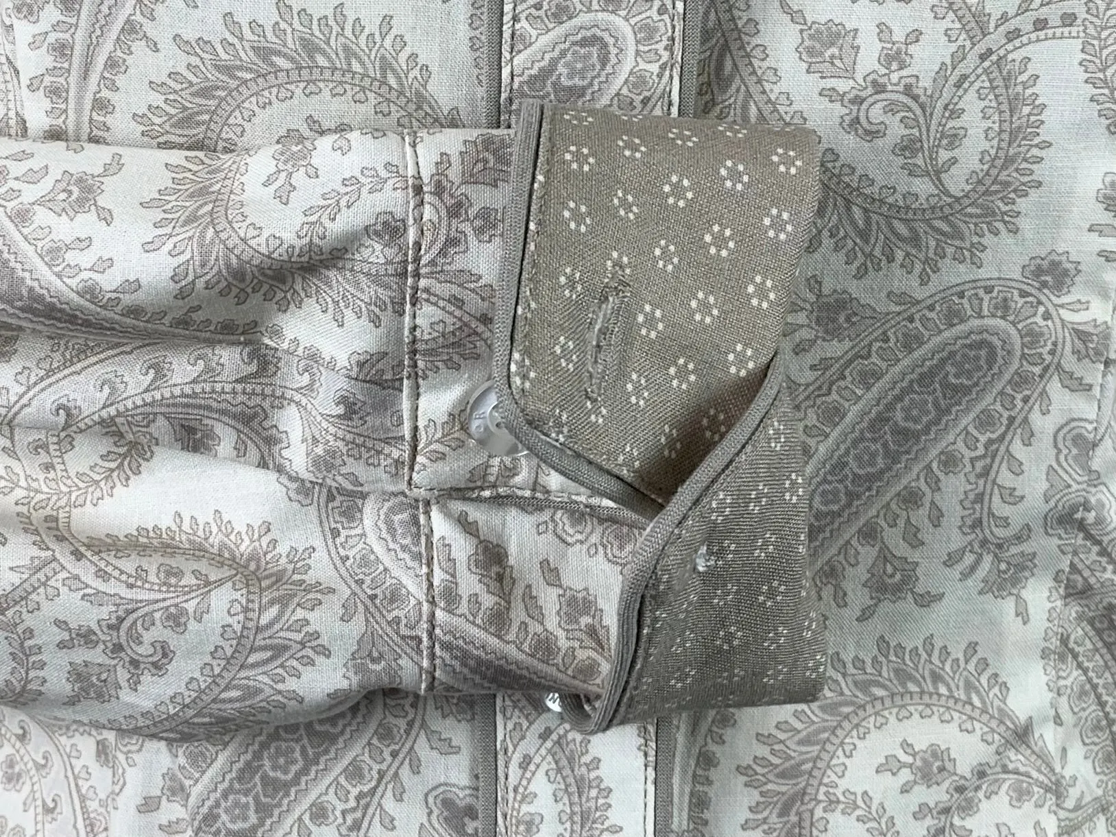 CR Western Pro Ivory Stone Paisley - FINAL SALE