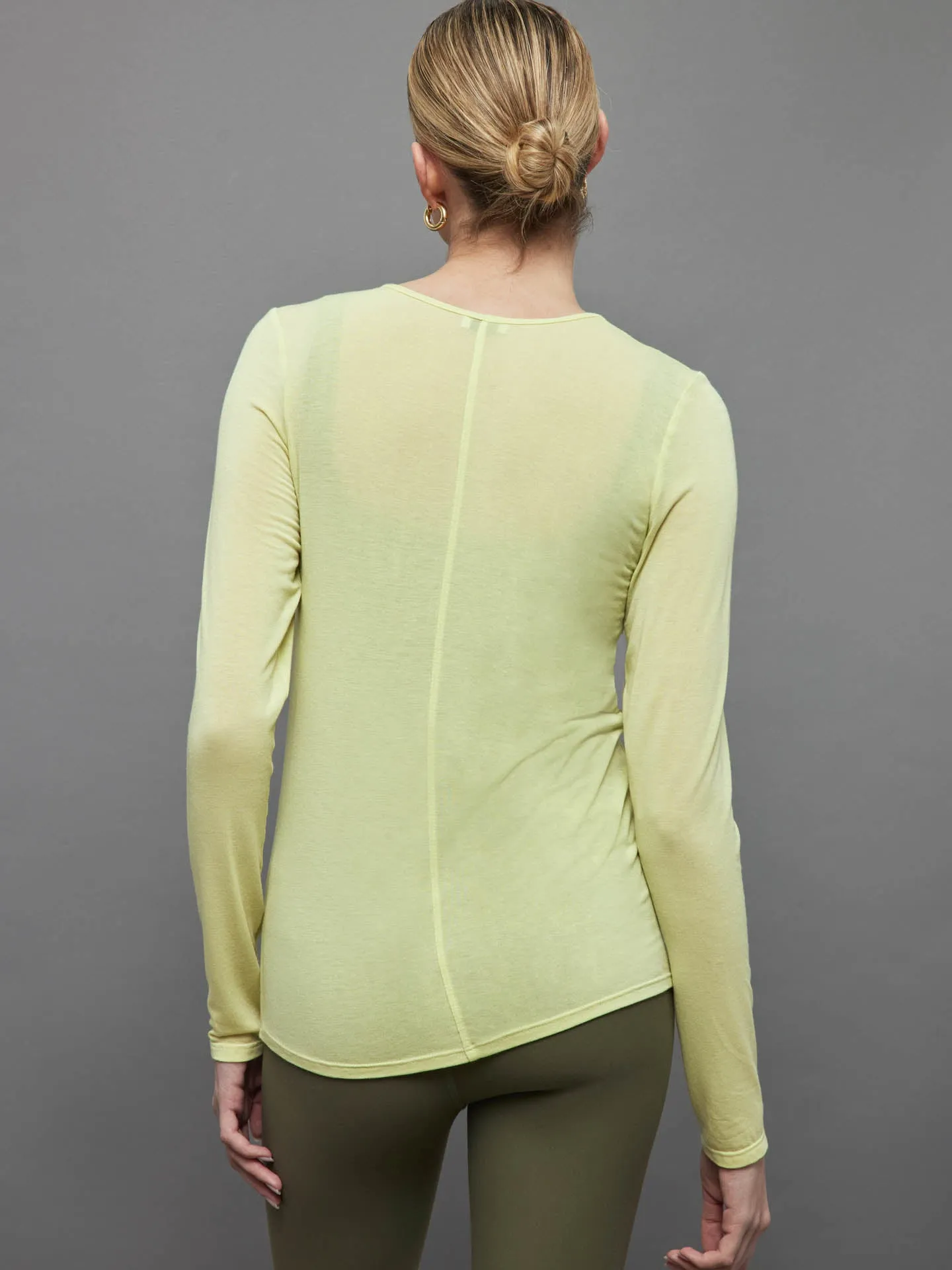 Dasha Longsleeve - PALE GREEN