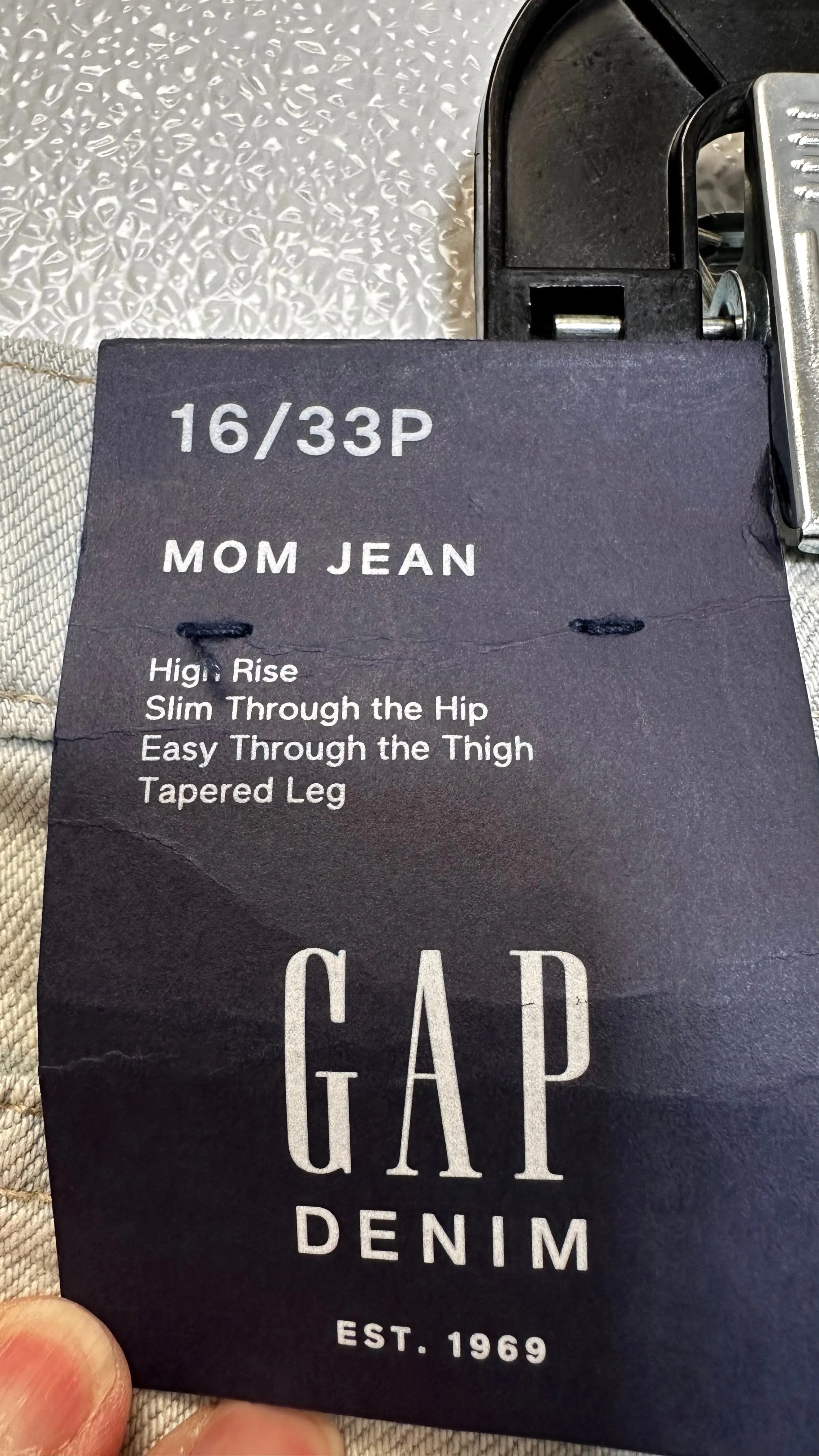 Denim Jeans Relaxed/boyfriend Gap, Size 16