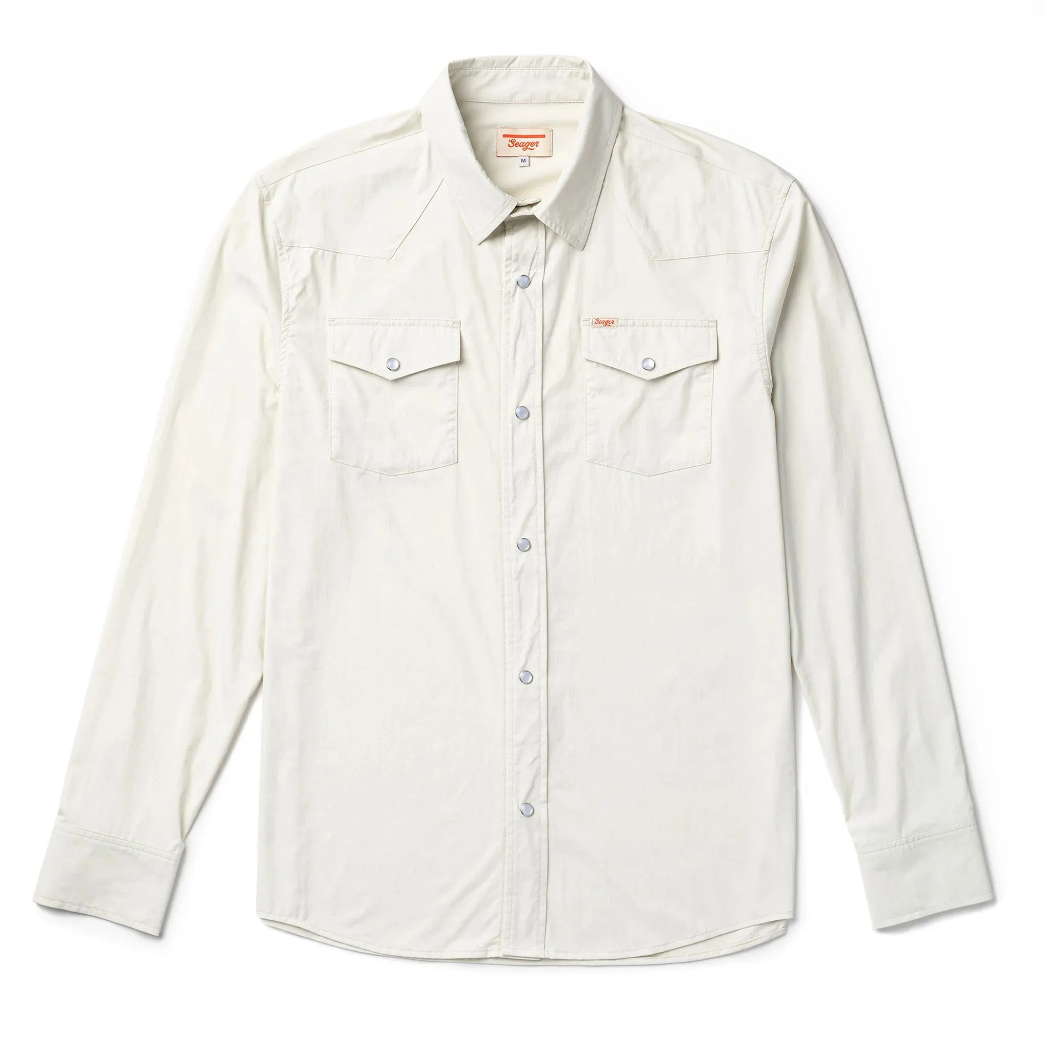 El Ranchero L/S Shirt | Eggshell White | Seager Co.