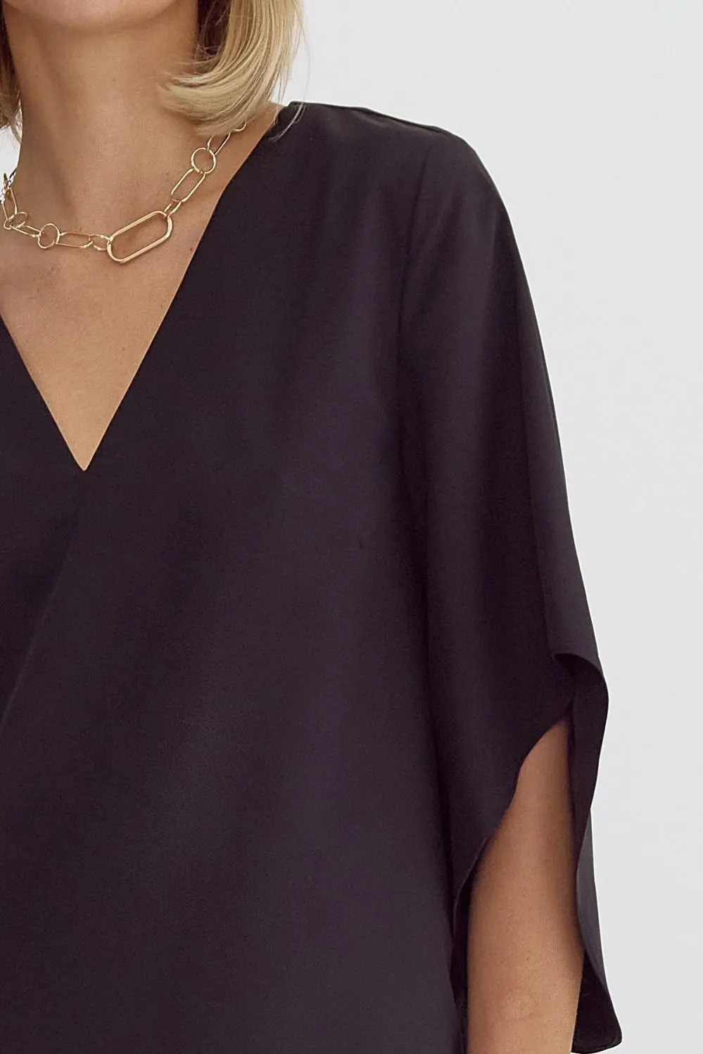 'Elevated Style' Top - Black