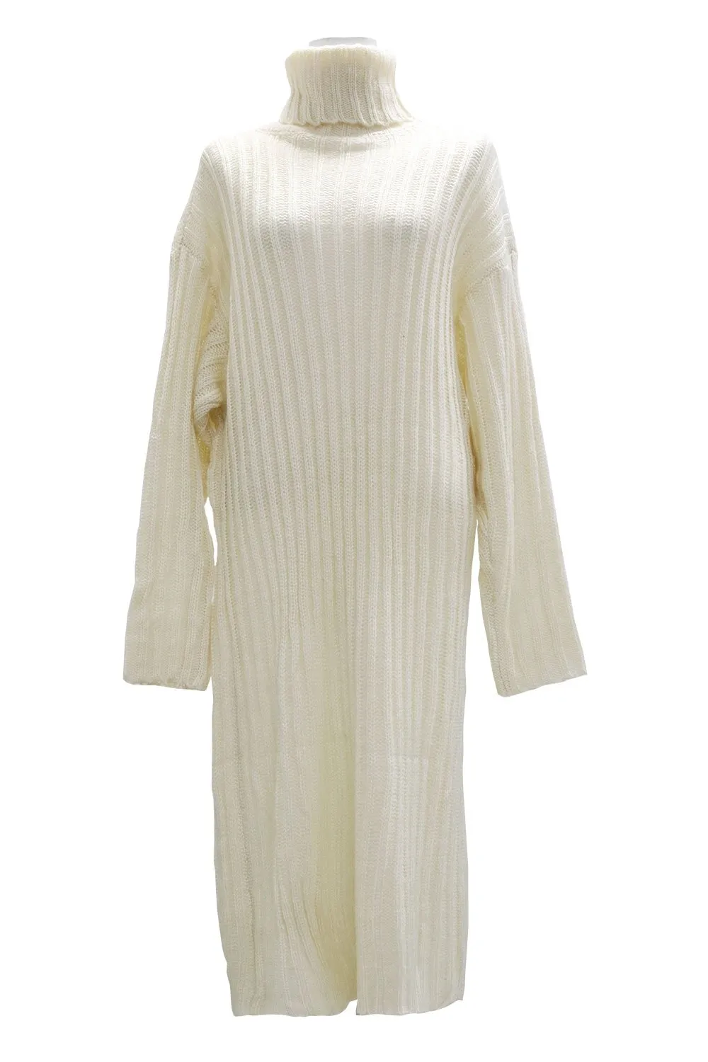 Evelyn Turtleneck Knitted Long Dress