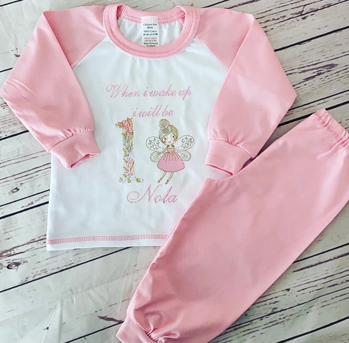 Fairy Raglan Style Pjs