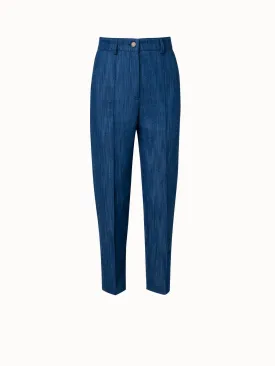 Feryn Stretch Denim Tapered Pants