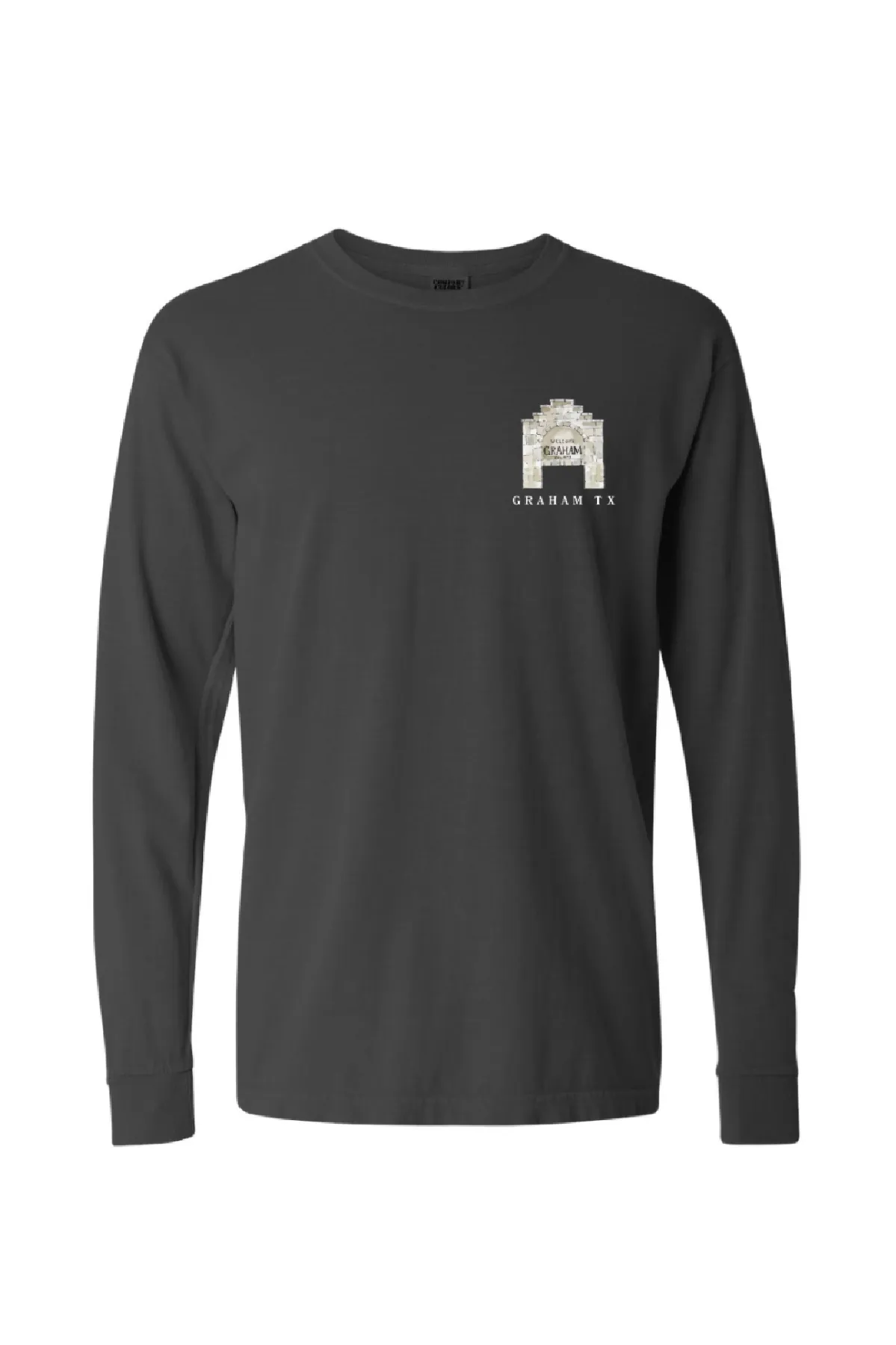 Graham Comfort Colors Longsleeve - Pepper