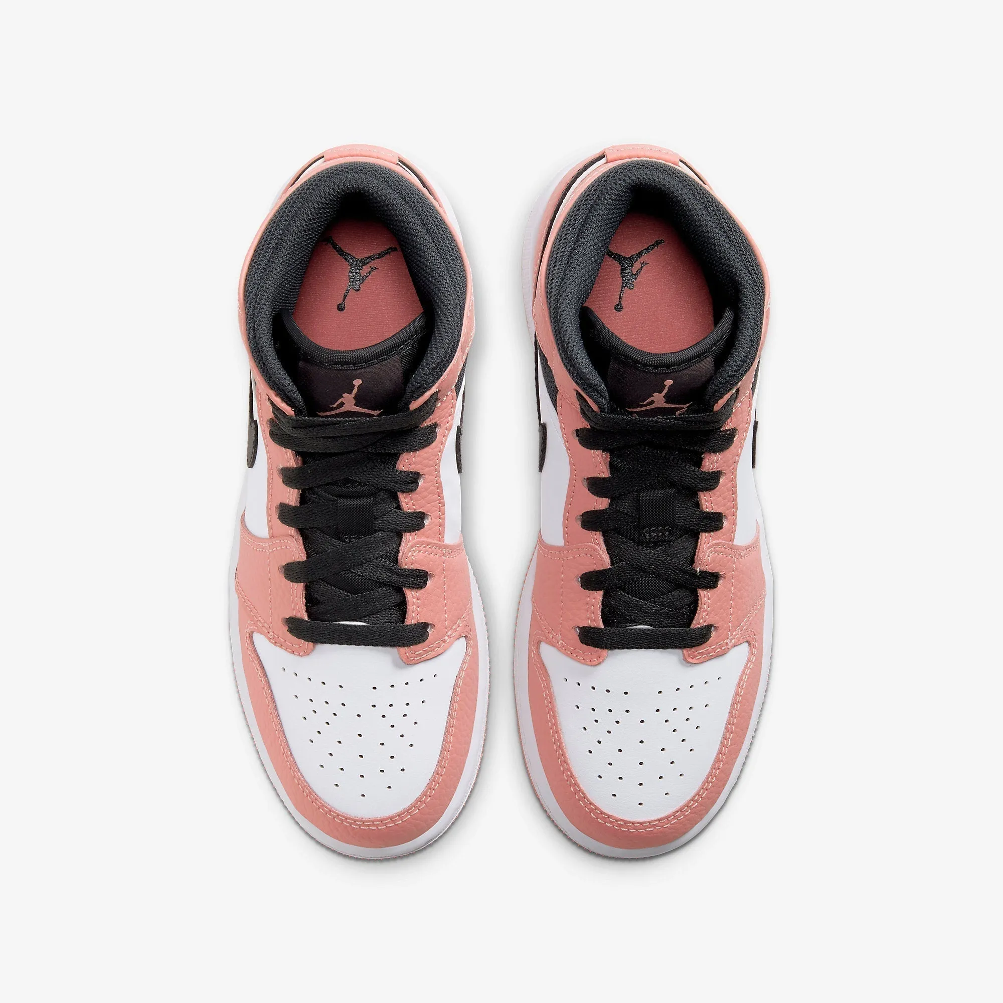 (GS) Air Jordan 1 Mid 'Pink Quartz' (2020) 555112-603