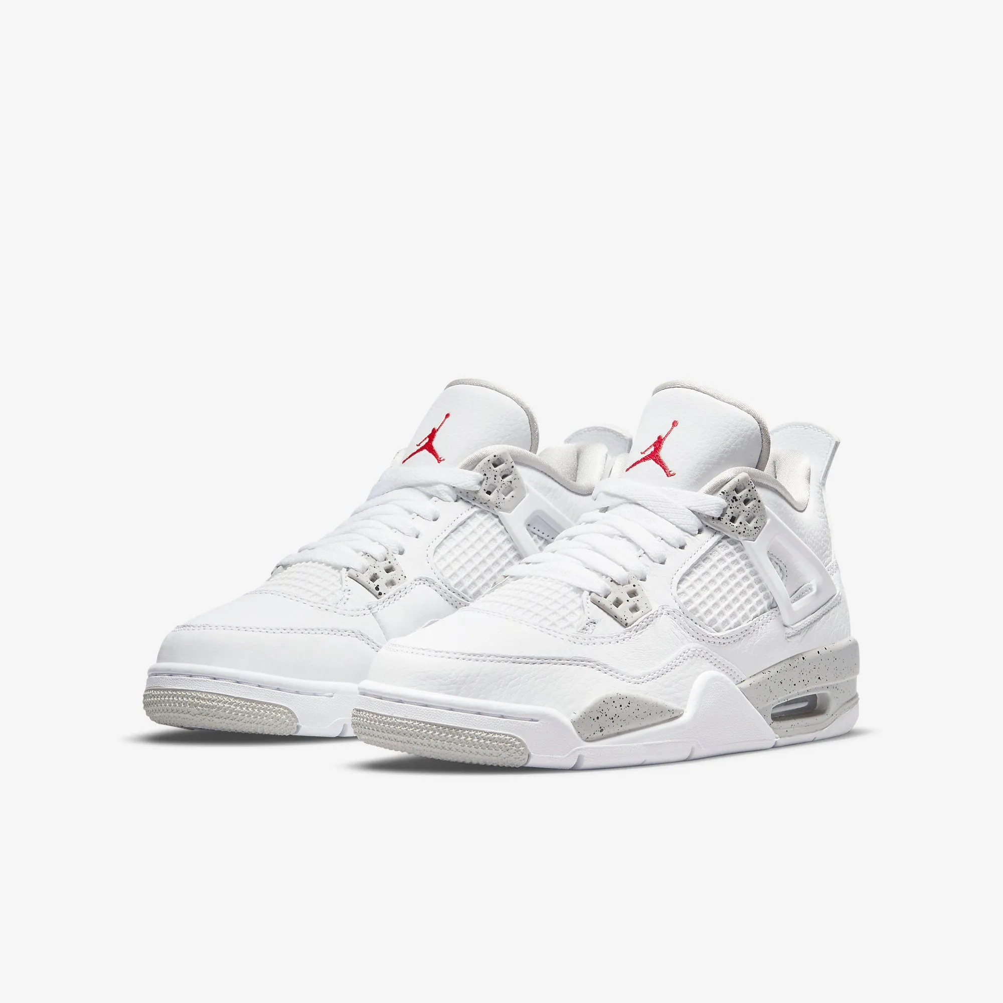 (GS) Air Jordan 4 Retro 'White Oreo' (2021) DJ4699-100