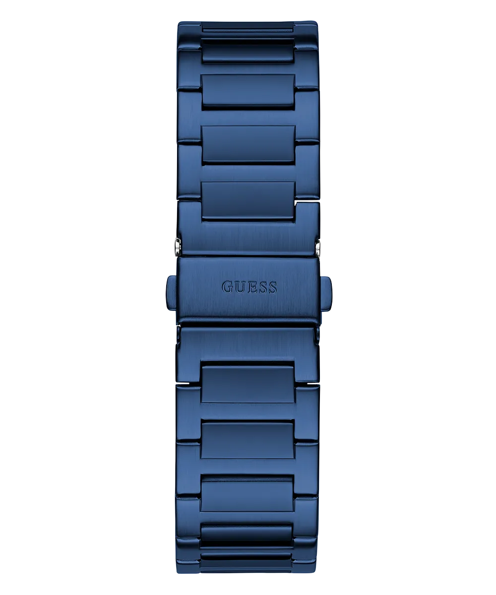 GUESS Mens Blue Analog Watch