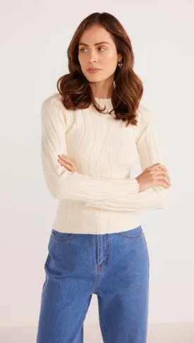 Hazel Textured Knit Top