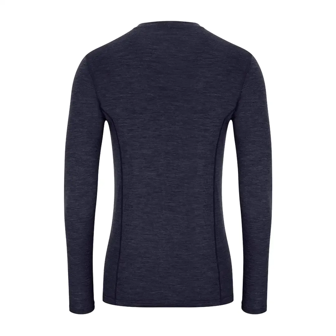 Hoggs of Fife 100% Merino Wool Crew Neck Long Sleeve Top