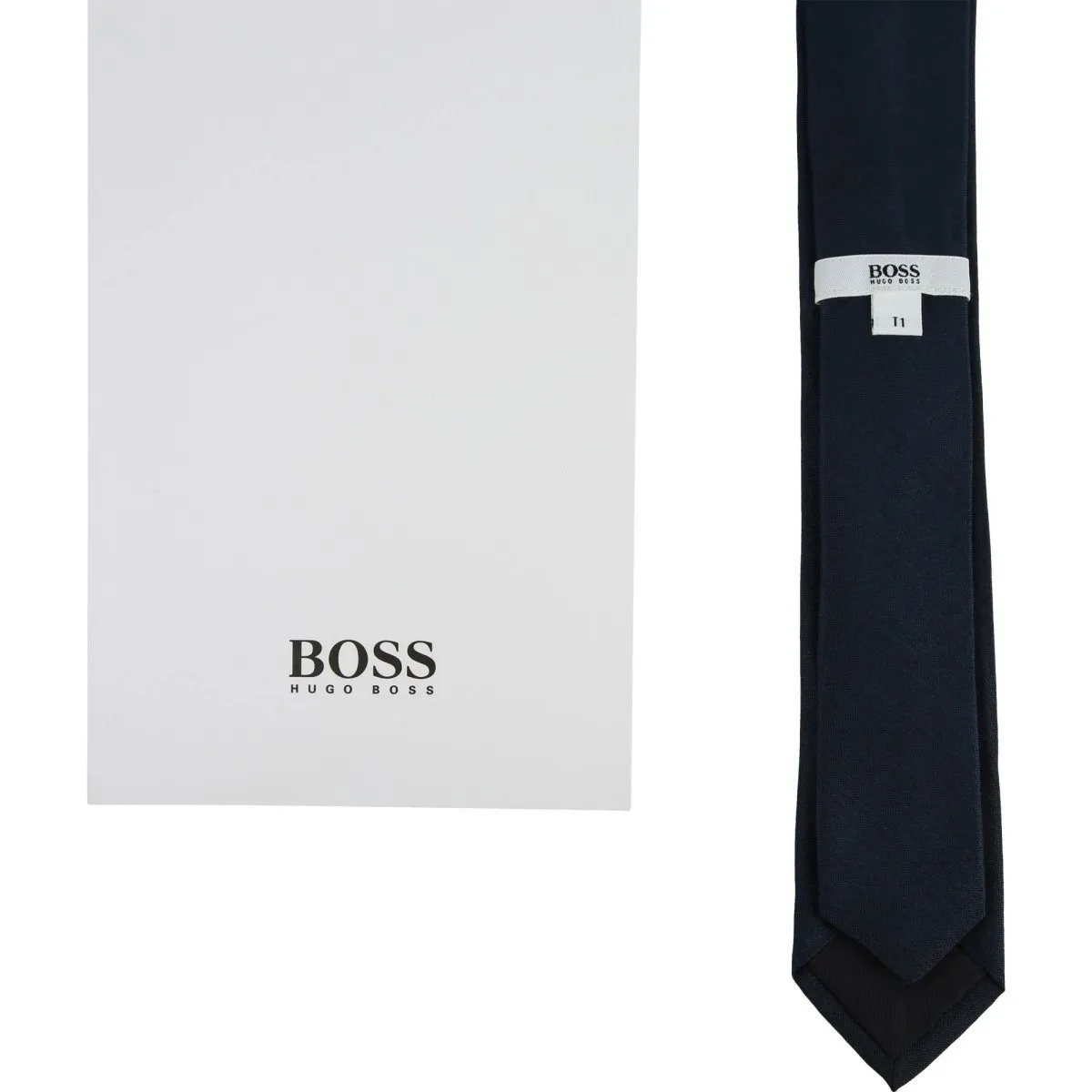 Hugo Boss Boys Navy Tie