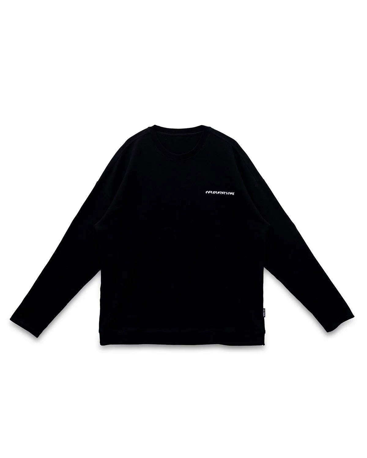 Konus Men's Long Sleeve Tee in Black