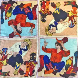 Limited-Edition Soul Searching Silk Scarf by Donna Howell-Sickles