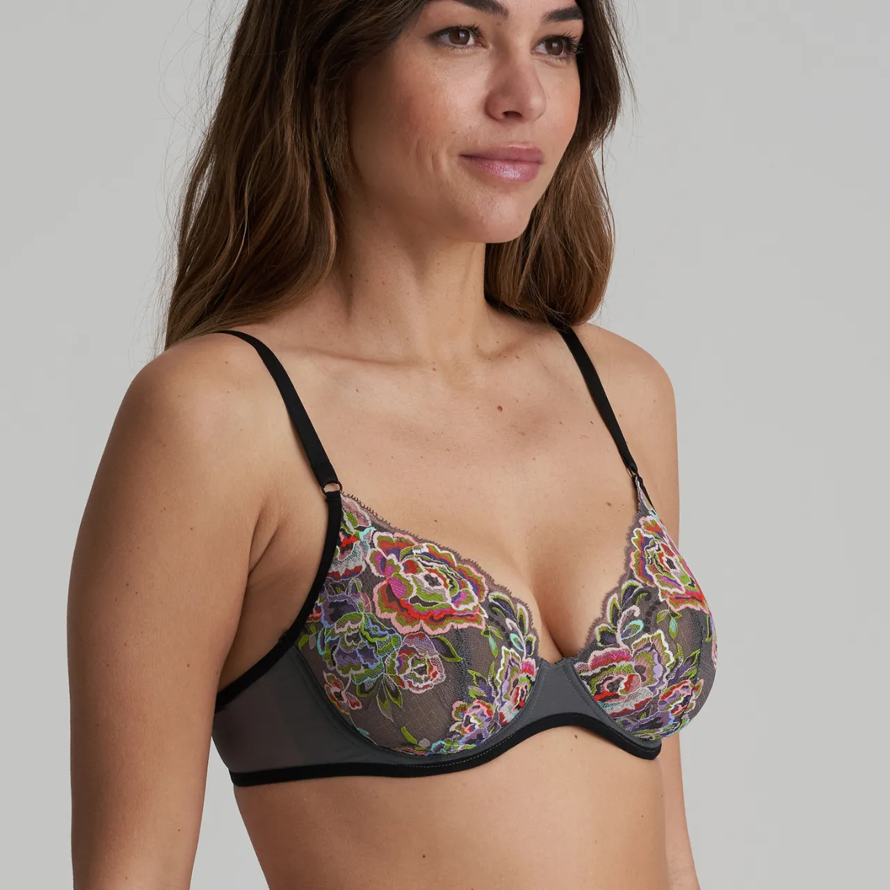 Lisbeth Plunge Bra in Viva La Vida