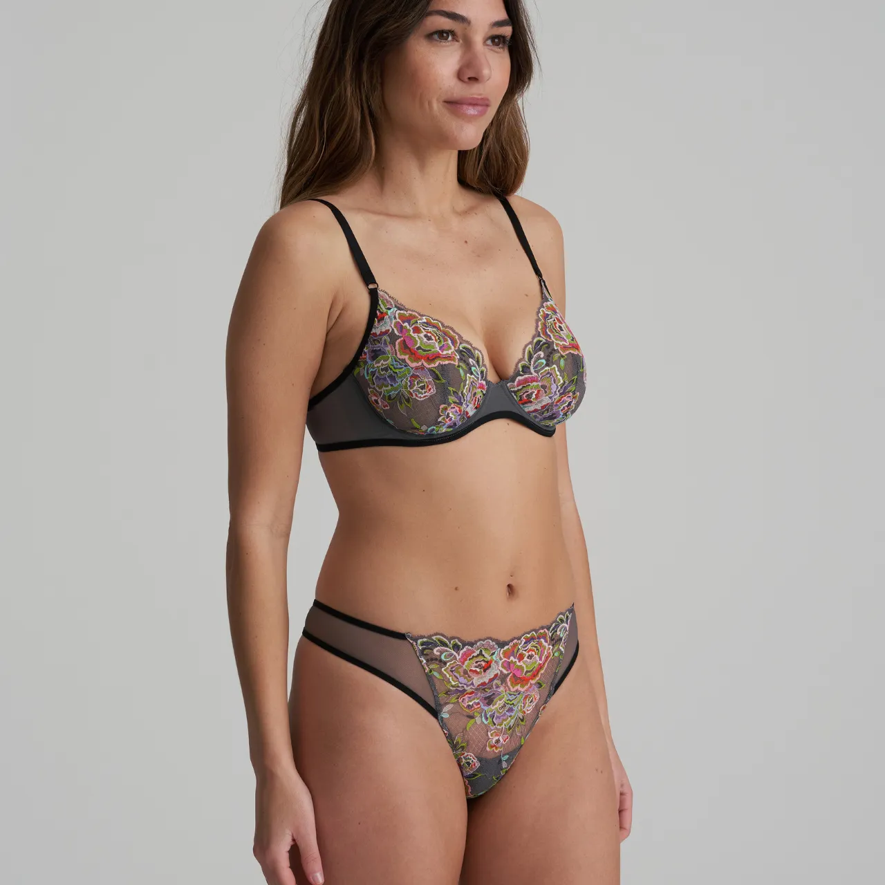 Lisbeth Plunge Bra in Viva La Vida