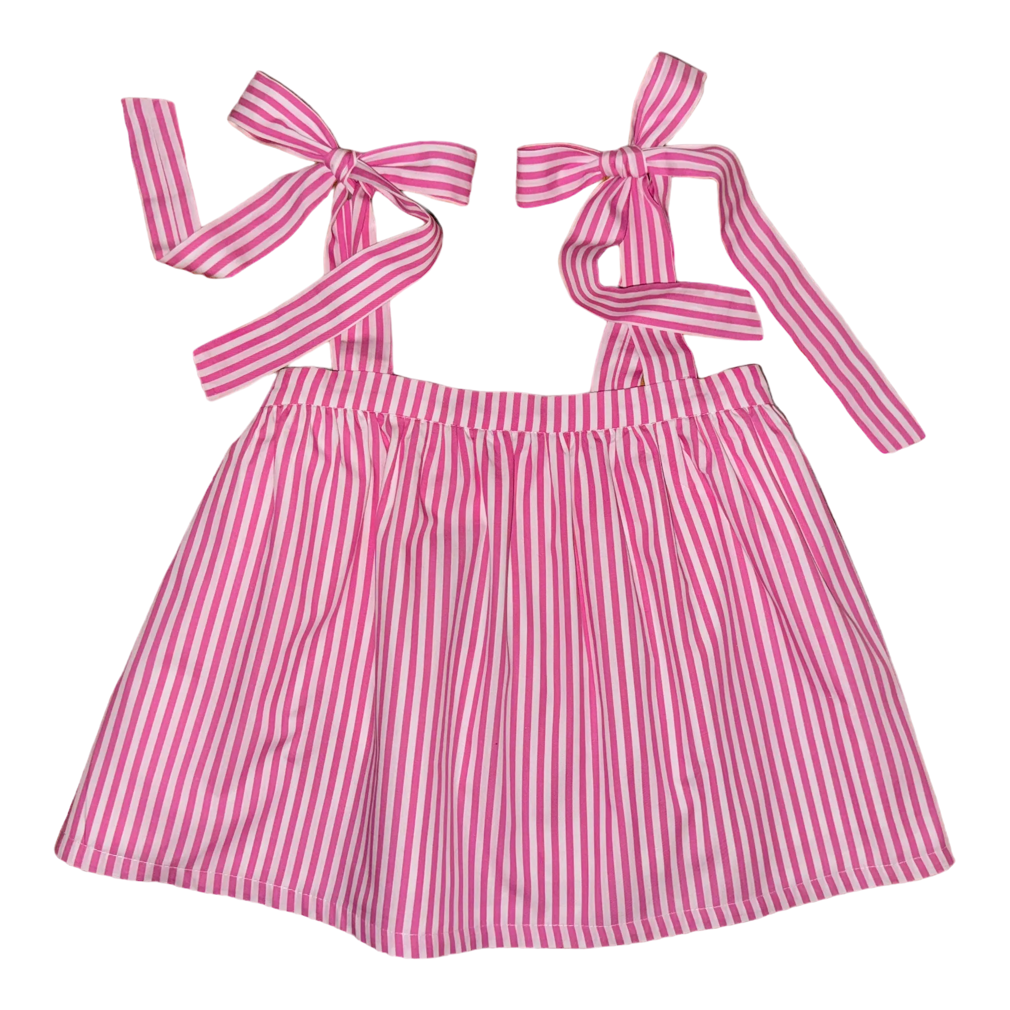 Magnolia Top (Girls) – Palm Beach Pink Stripe