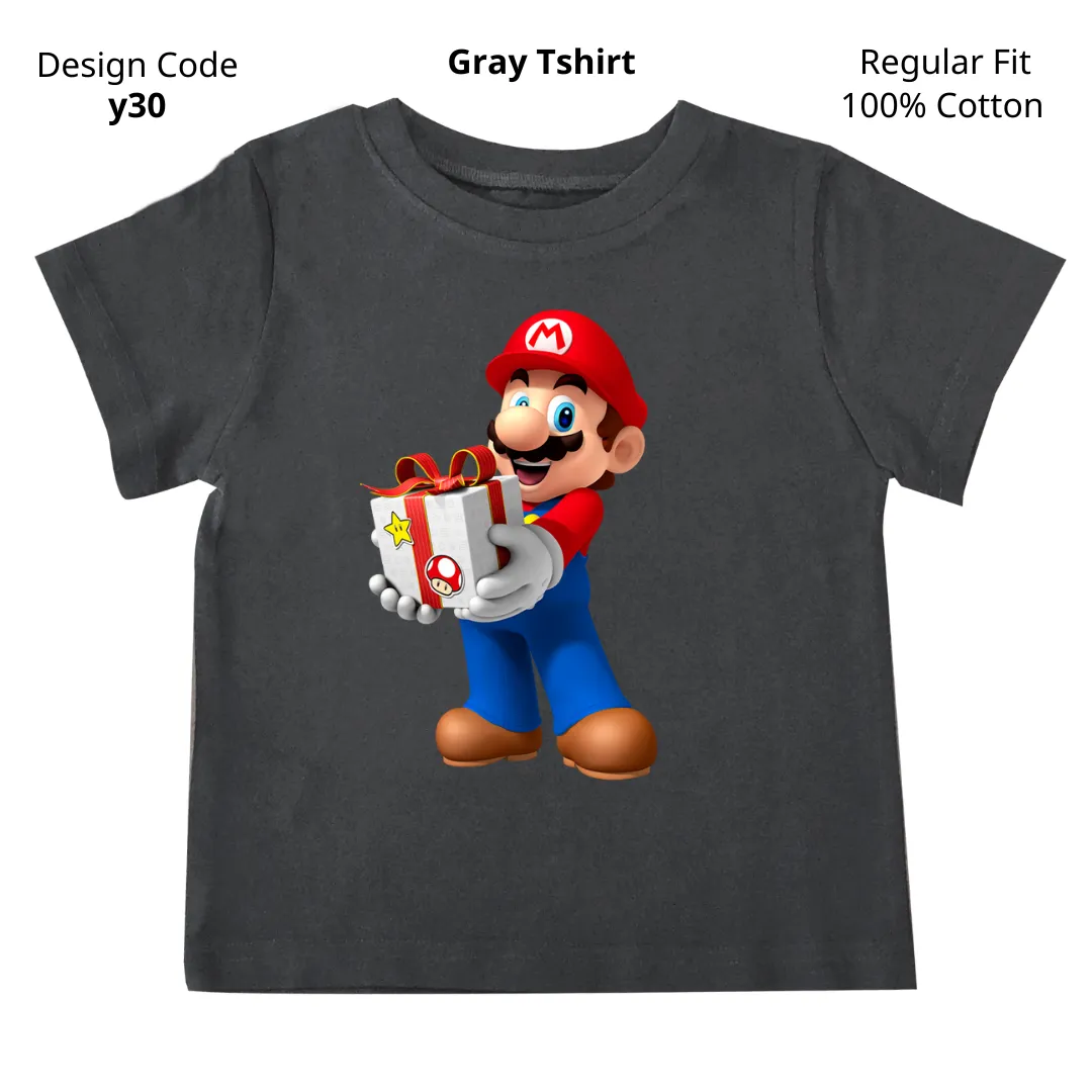 Mario Gift T-shirt ( Design Y30 )